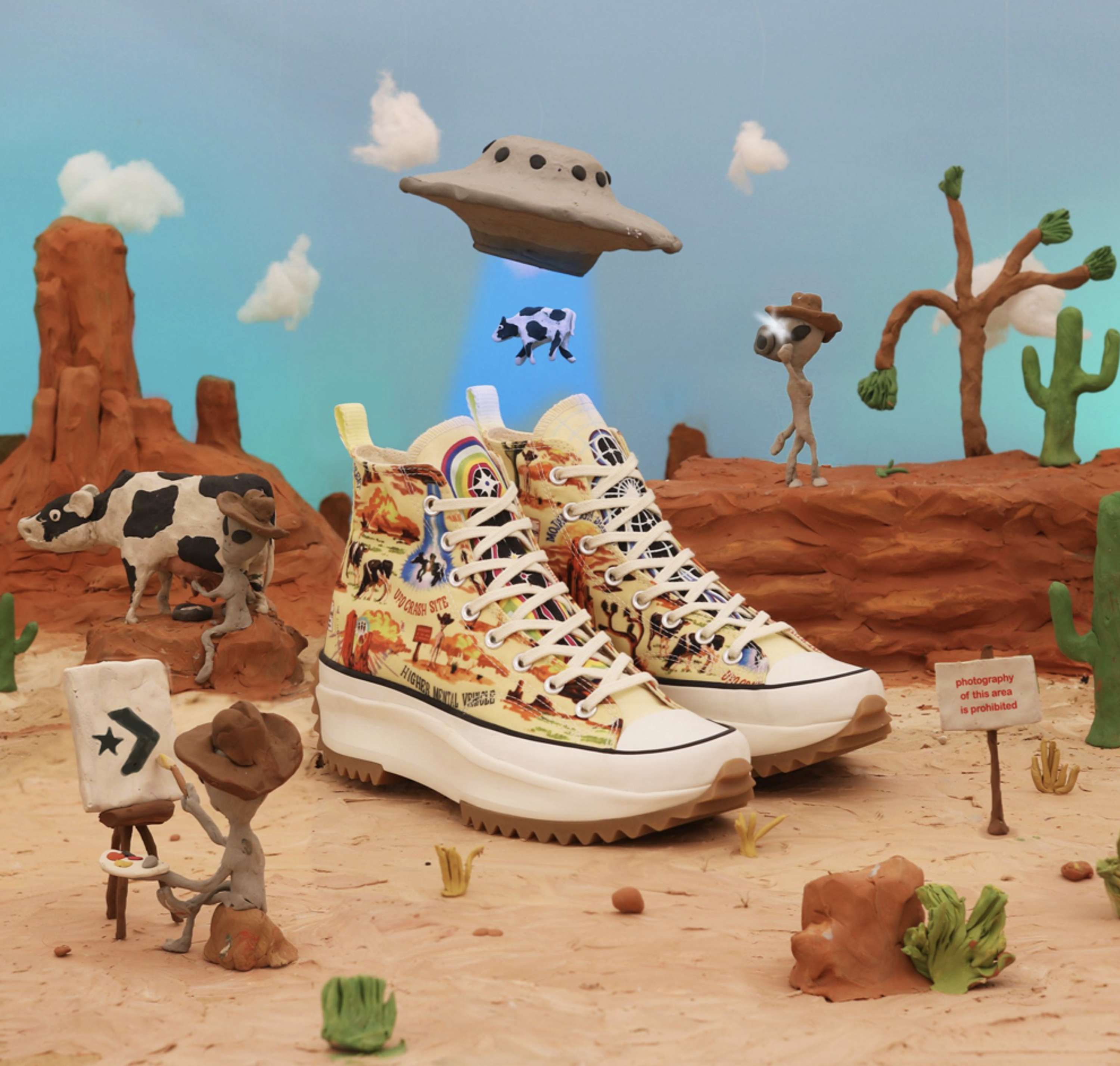 Stefano Colferai x Converse by Central Illustration Agency