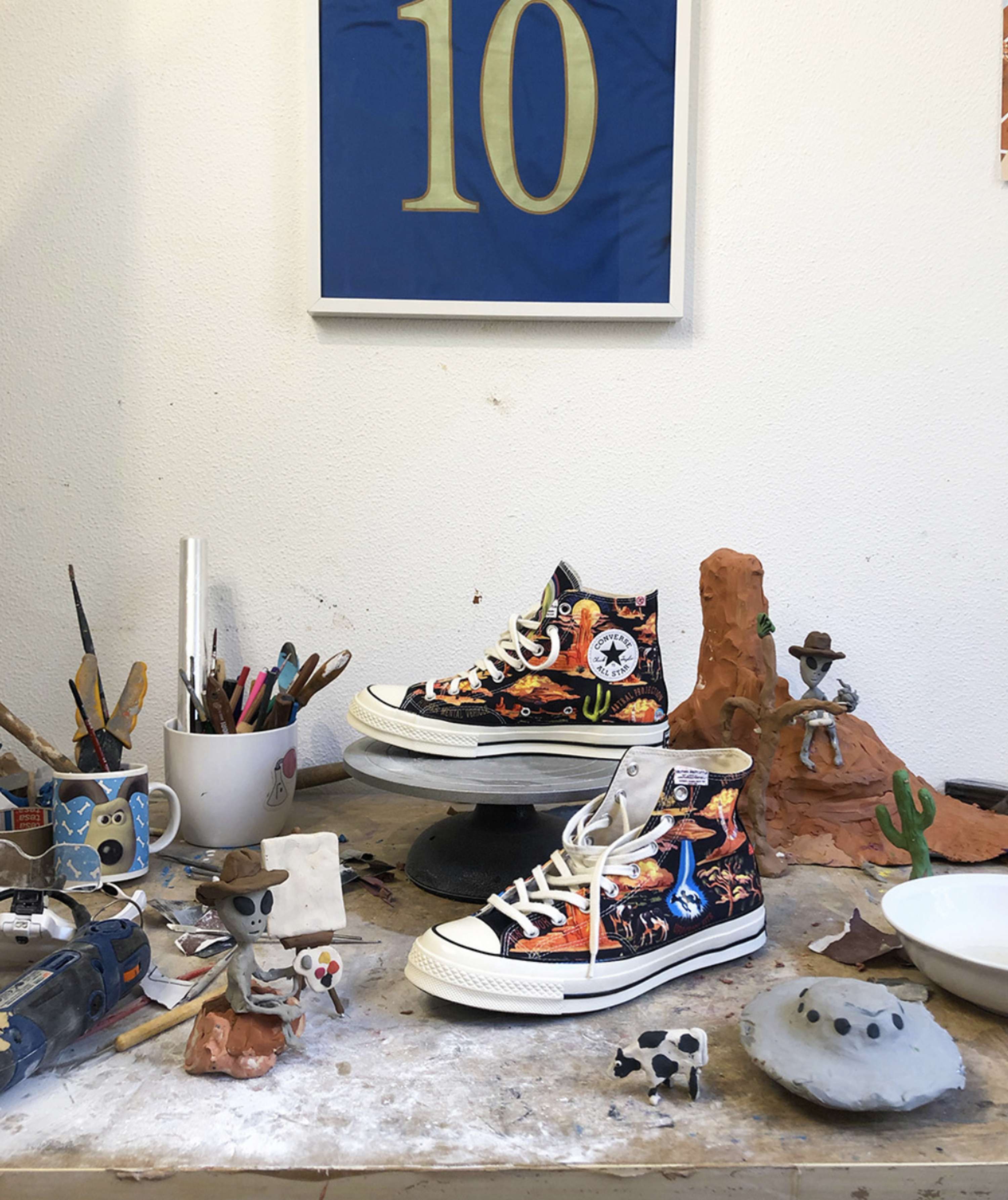 Stefano Colferai x Converse by Central Illustration Agency