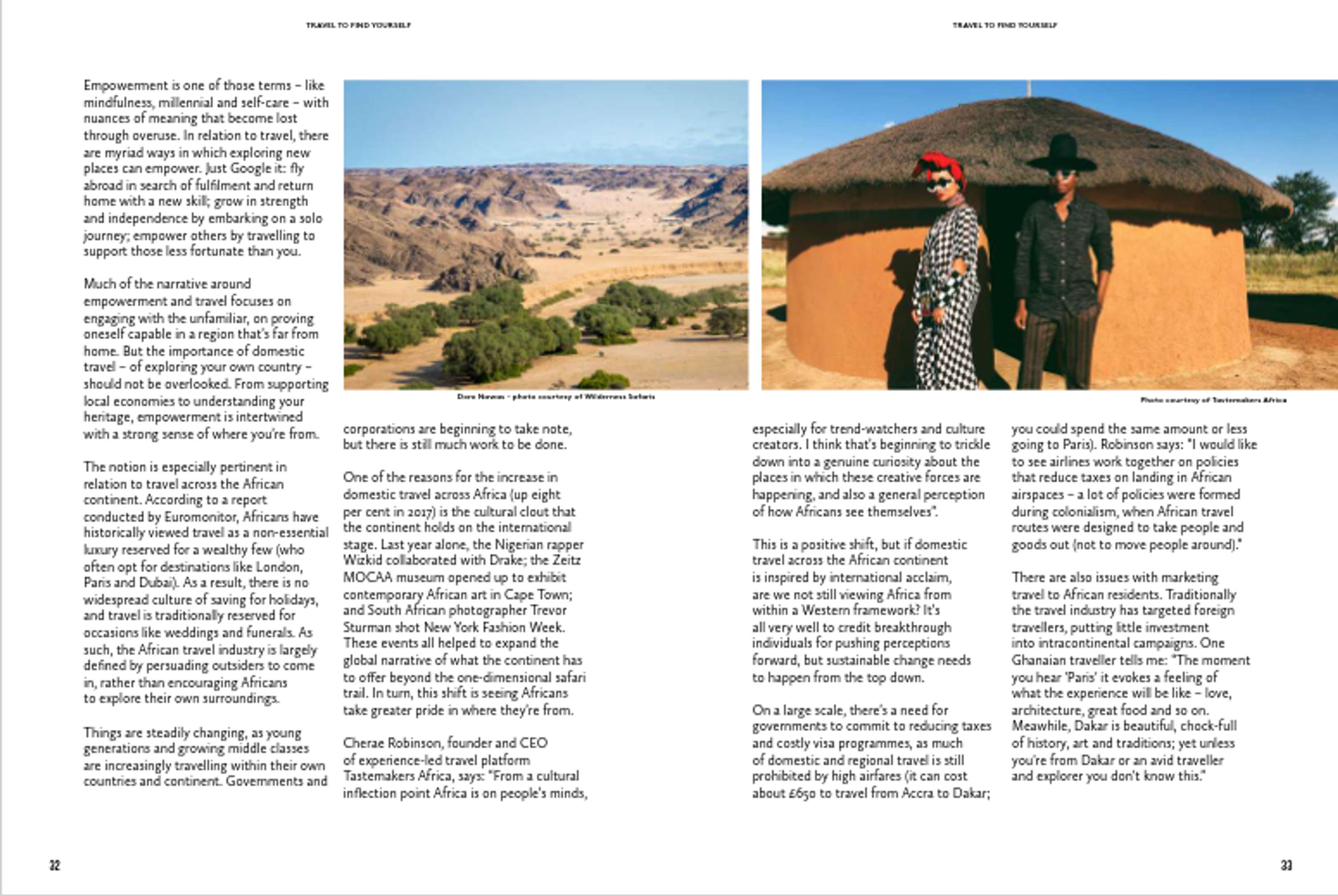 Content editing // Beyond: Empowered - print magazine (2018) by Katie Palmer