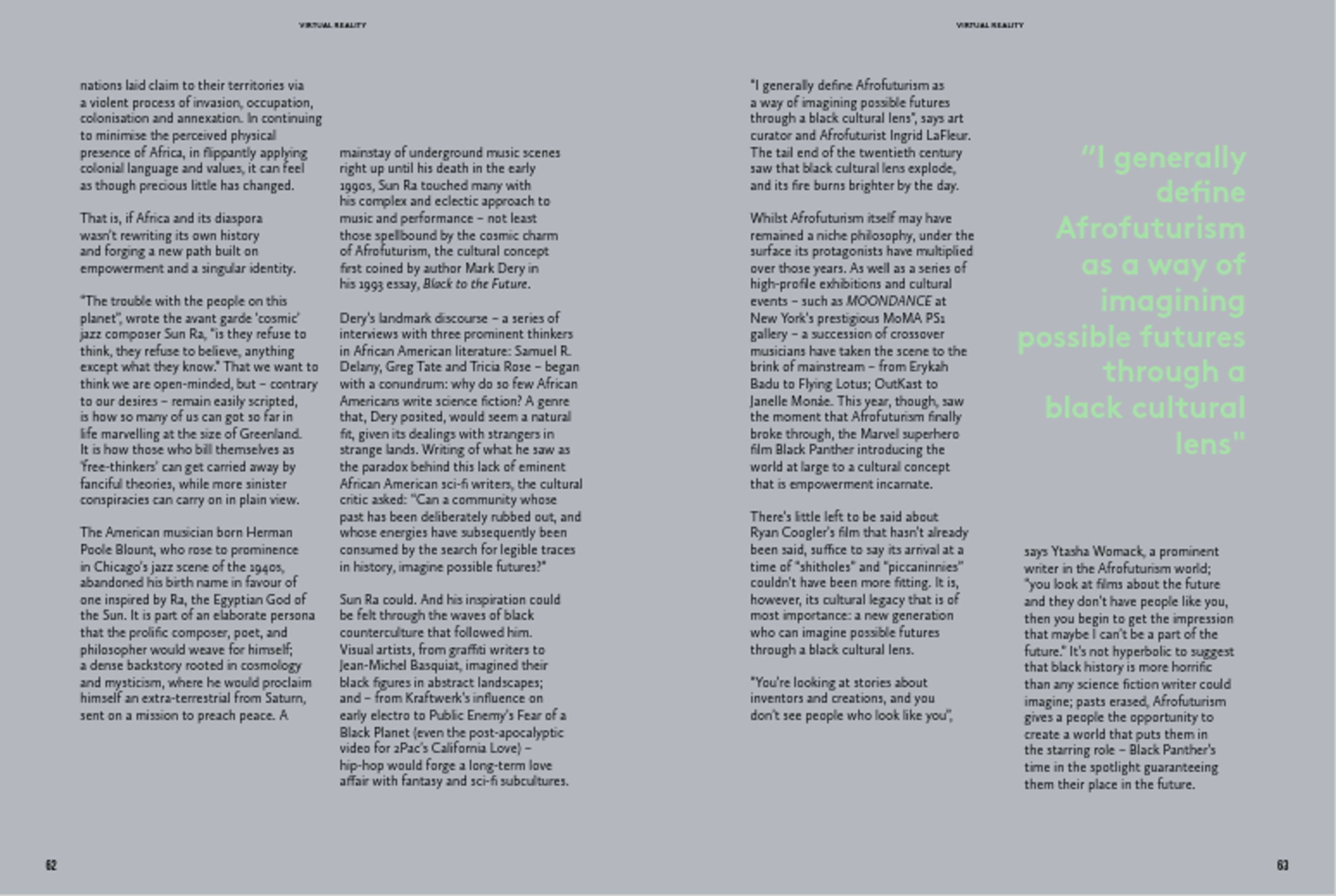 Content editing // Beyond: Empowered - print magazine (2018) by Katie Palmer