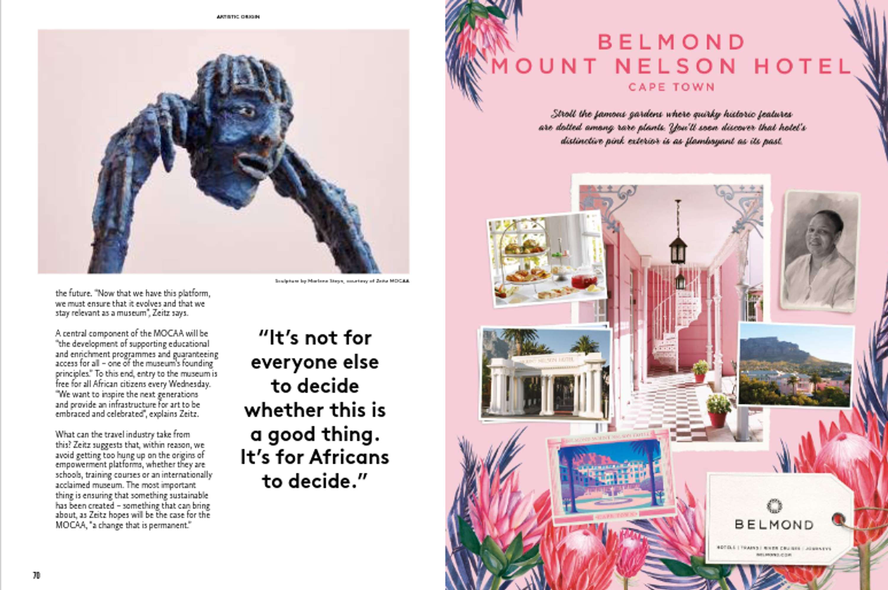 Content editing // Beyond: Empowered - print magazine (2018) by Katie Palmer