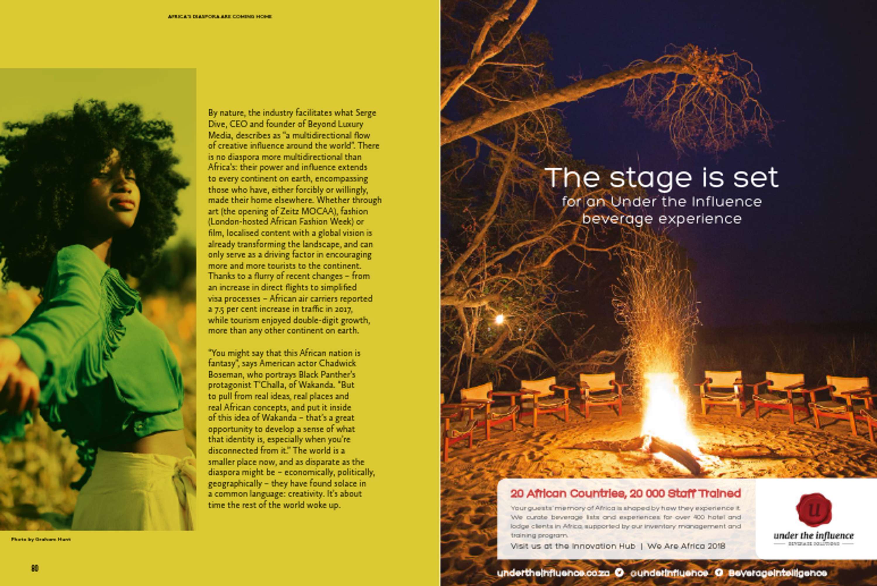 Content editing // Beyond: Empowered - print magazine (2018) by Katie Palmer