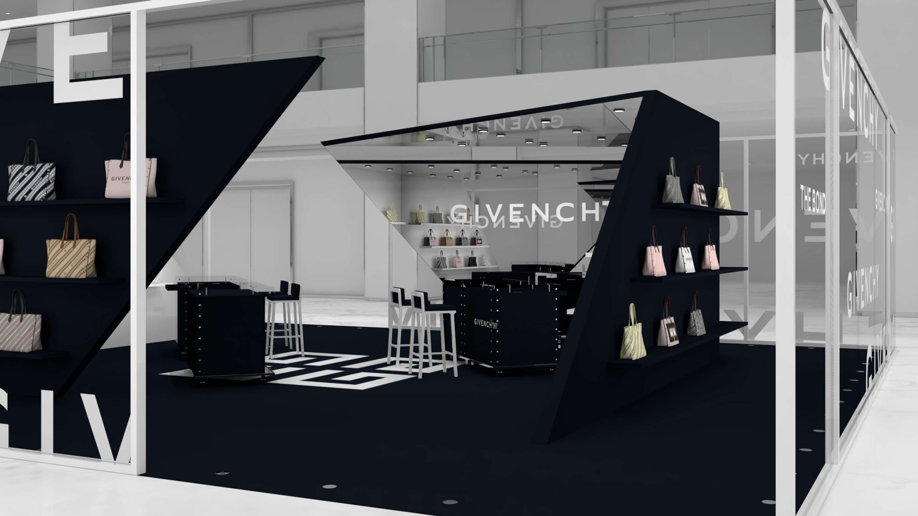 Givenchy pop up by Matej Havel