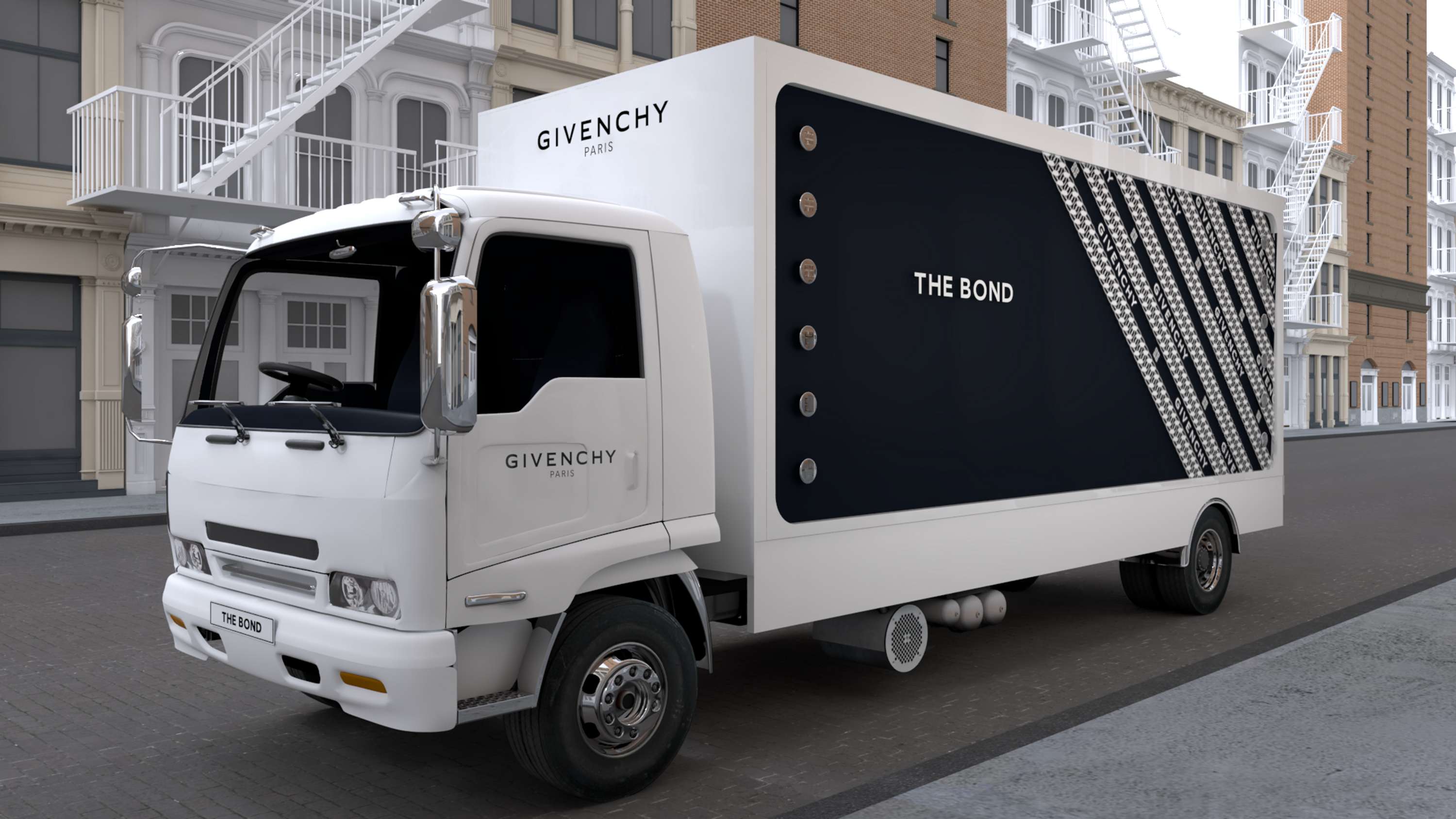 Givenchy pop up by Matej Havel