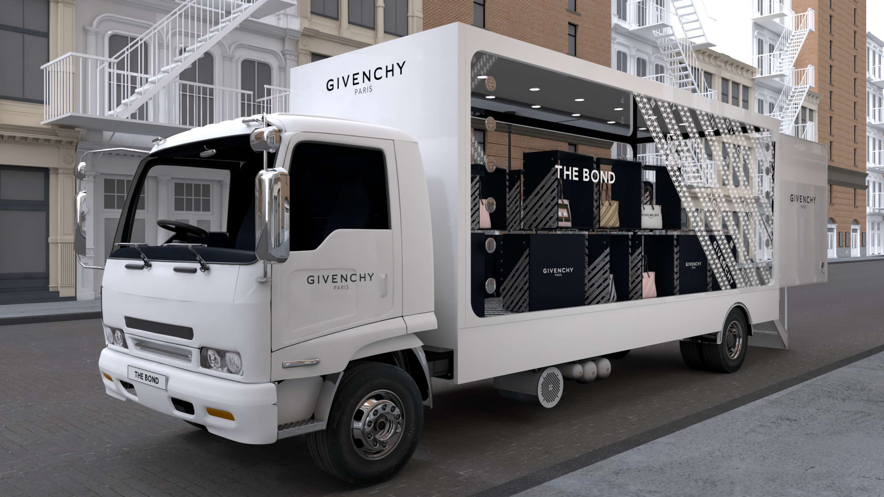 Givenchy pop up by Matej Havel