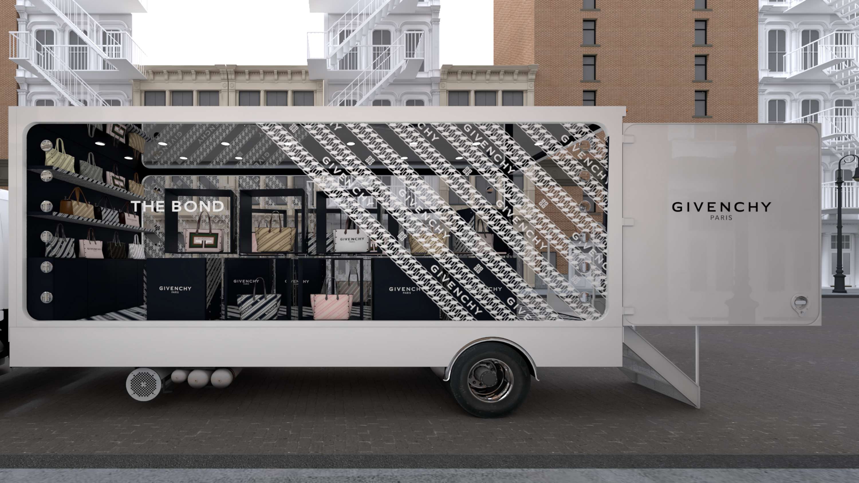 Givenchy pop up by Matej Havel