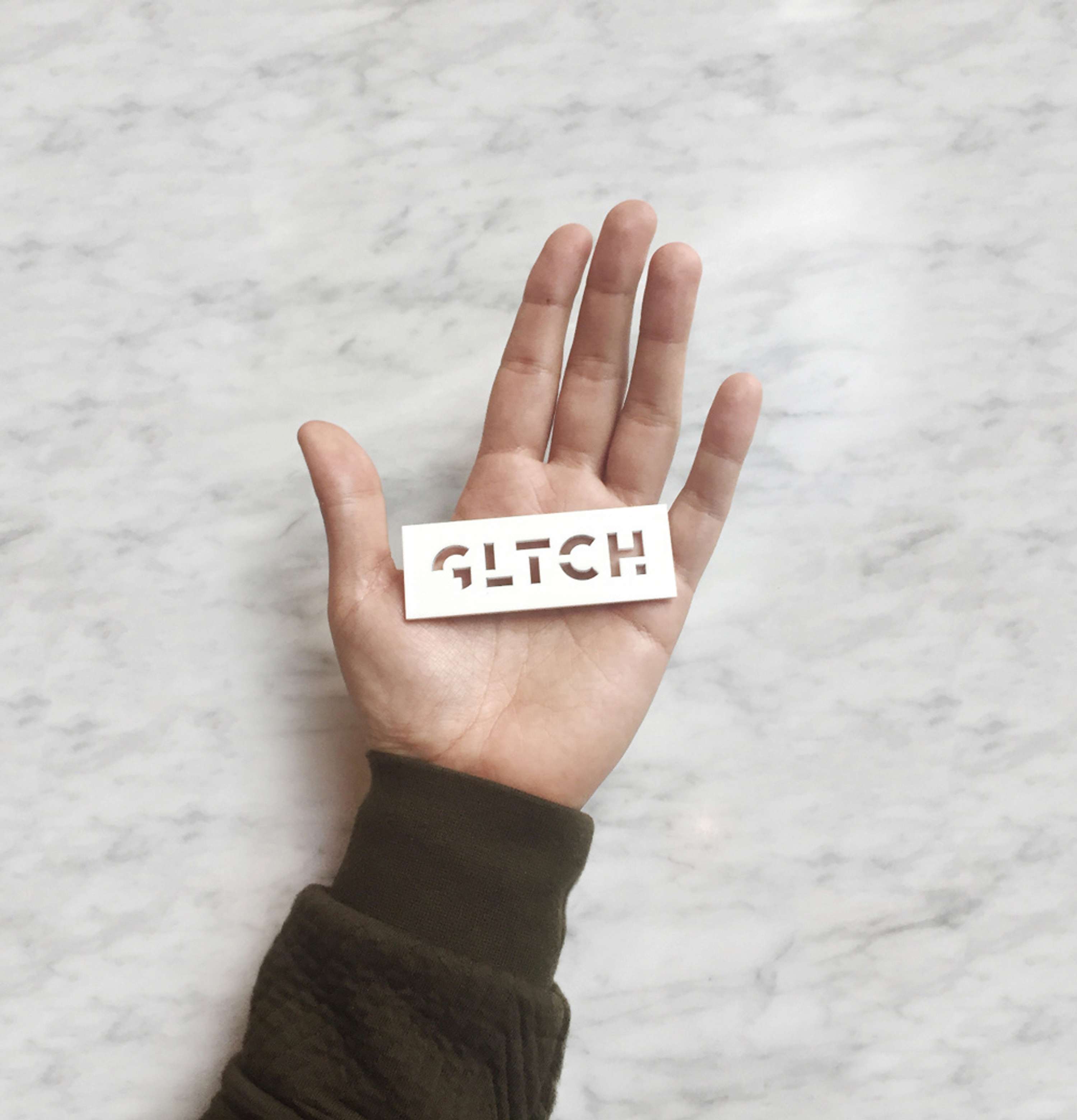 Visual Identity for GLTCH Gallery by Xavier Segers
