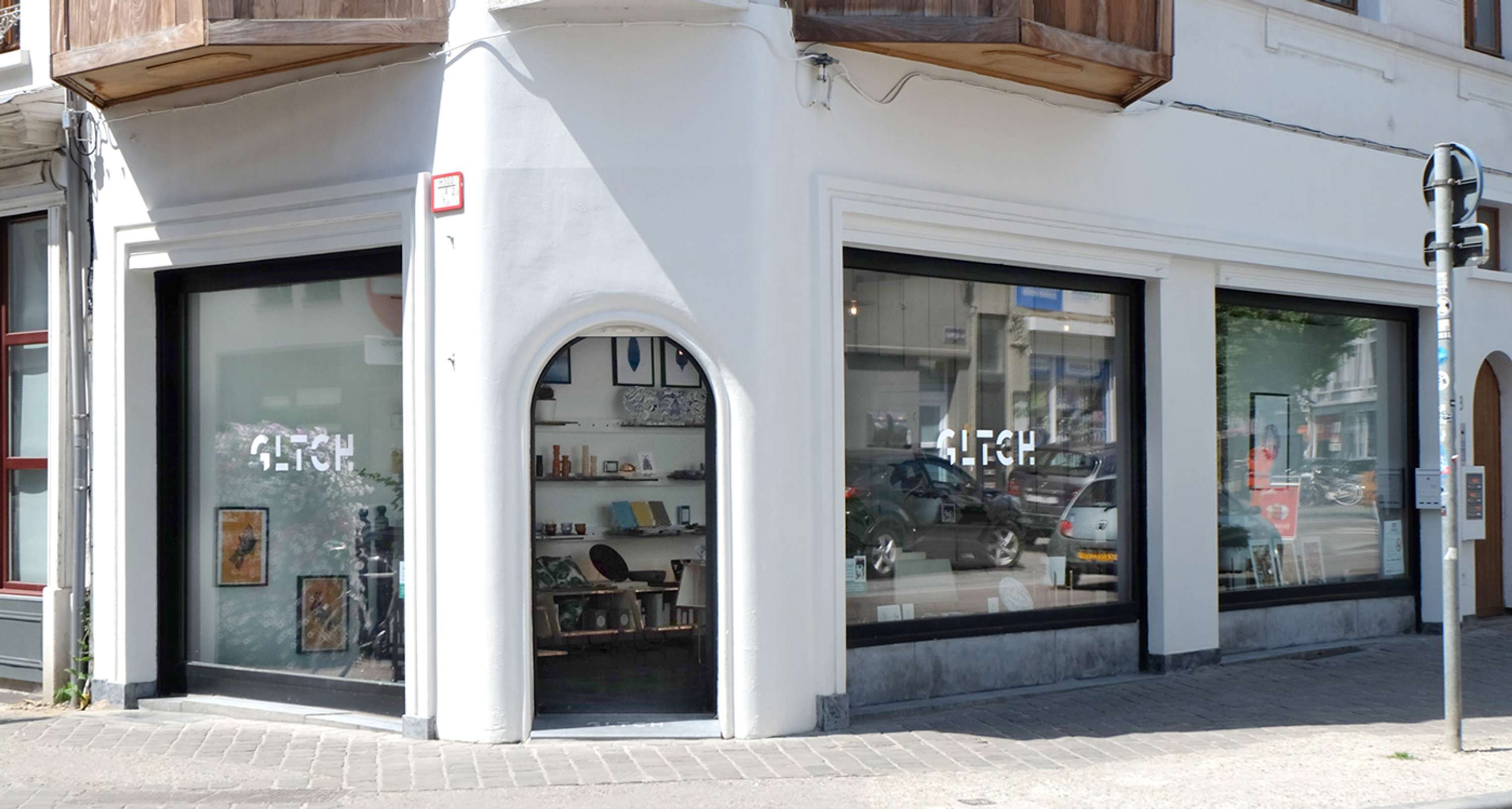 Visual Identity for GLTCH Gallery by Xavier Segers