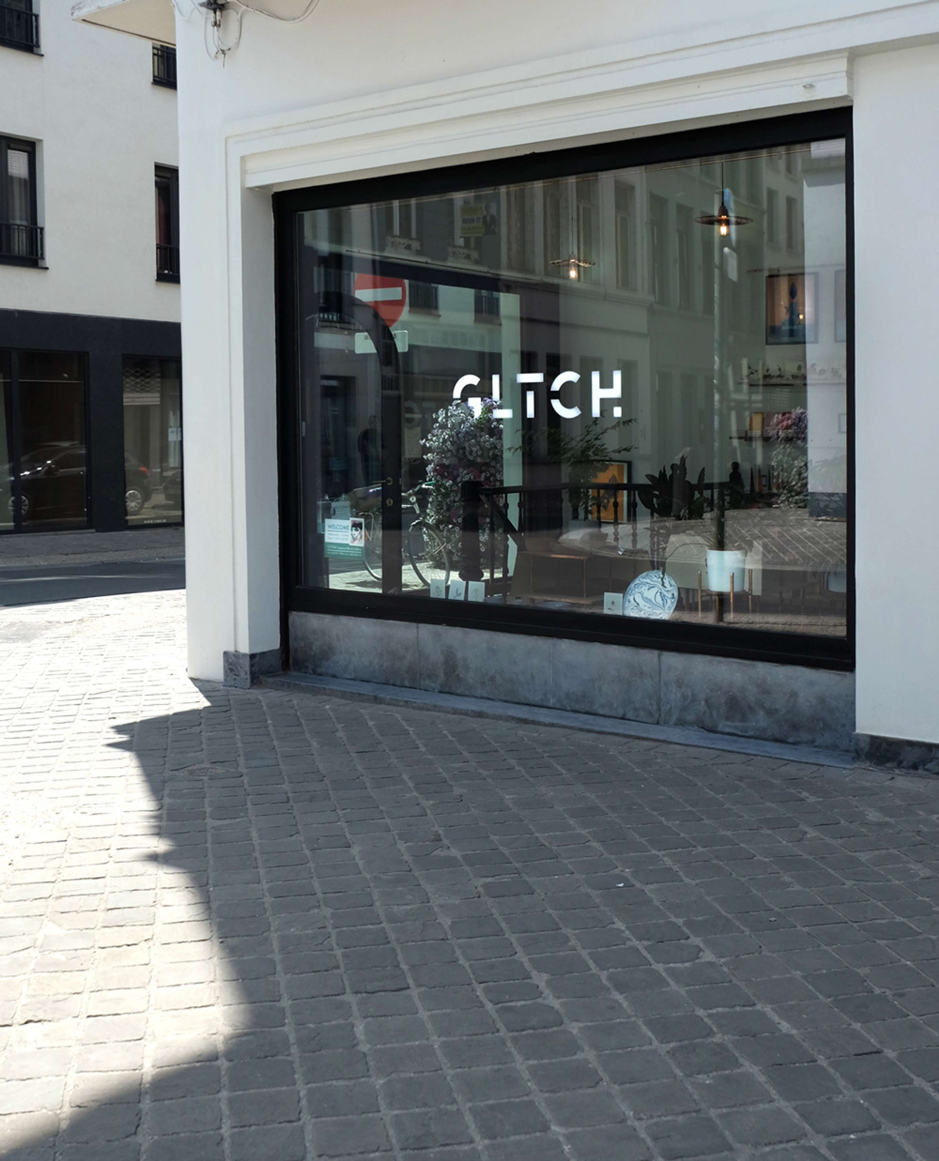 Visual Identity for GLTCH Gallery by Xavier Segers