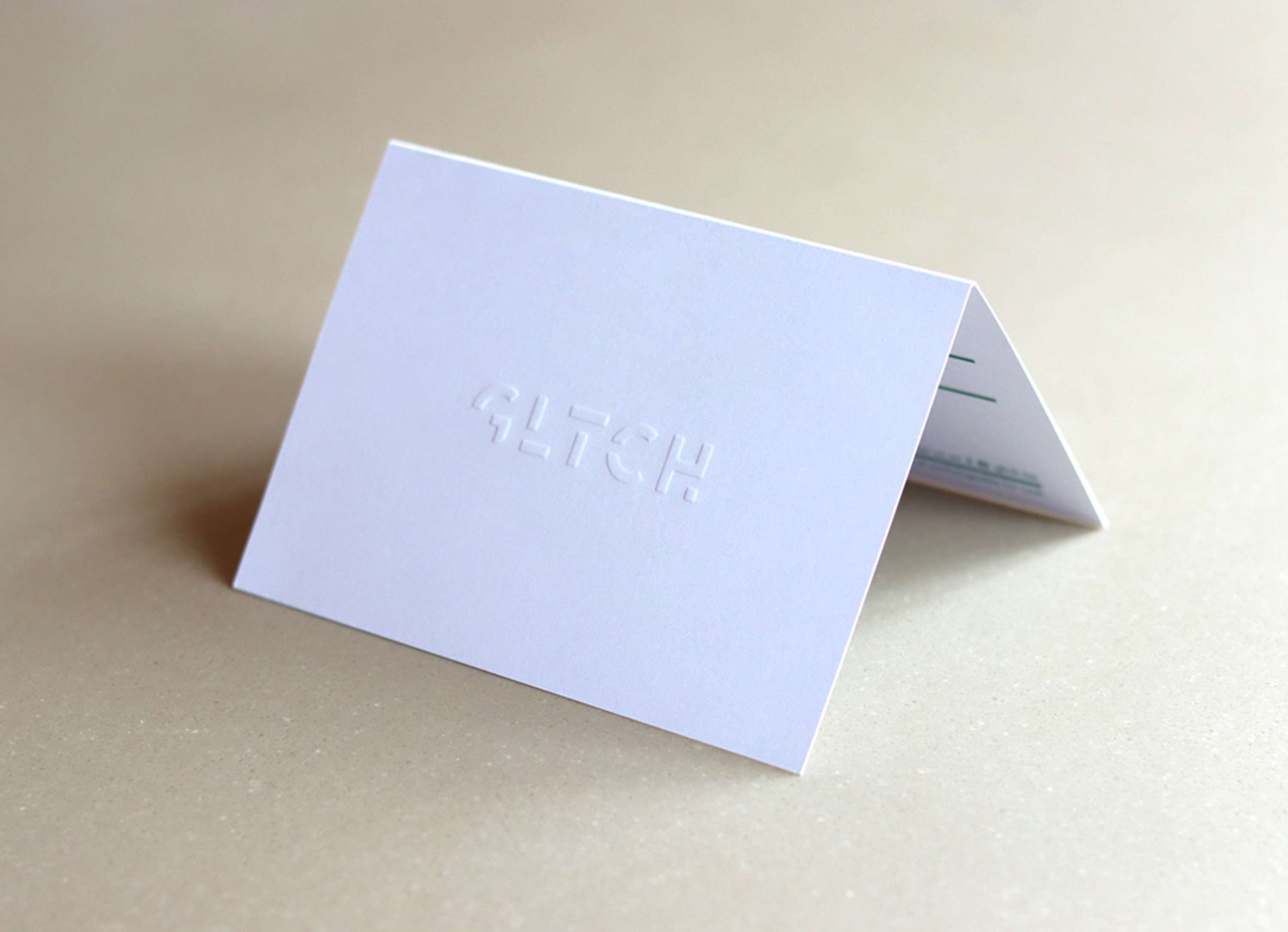 Visual Identity for GLTCH Gallery by Xavier Segers