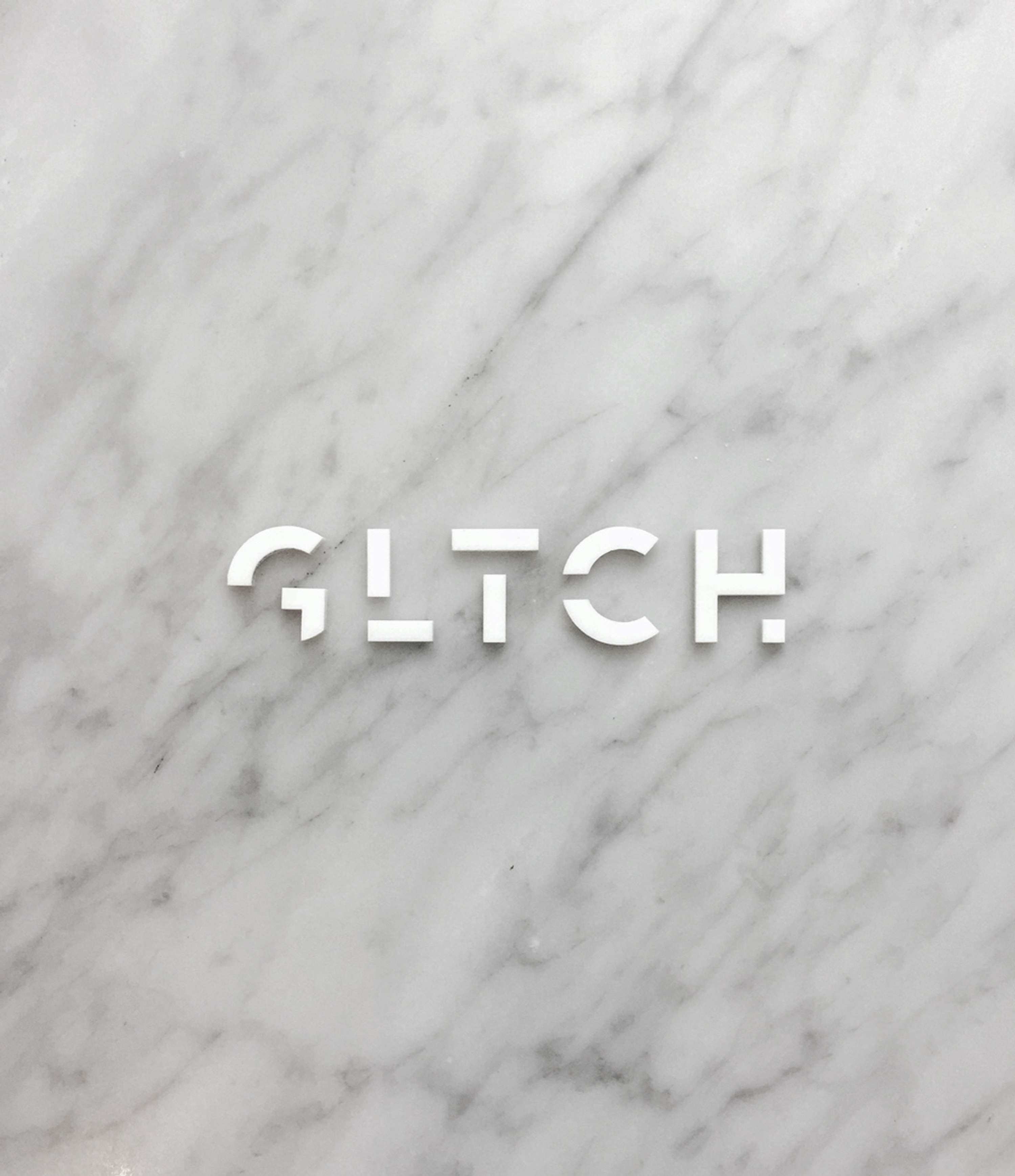 Visual Identity for GLTCH Gallery by Xavier Segers
