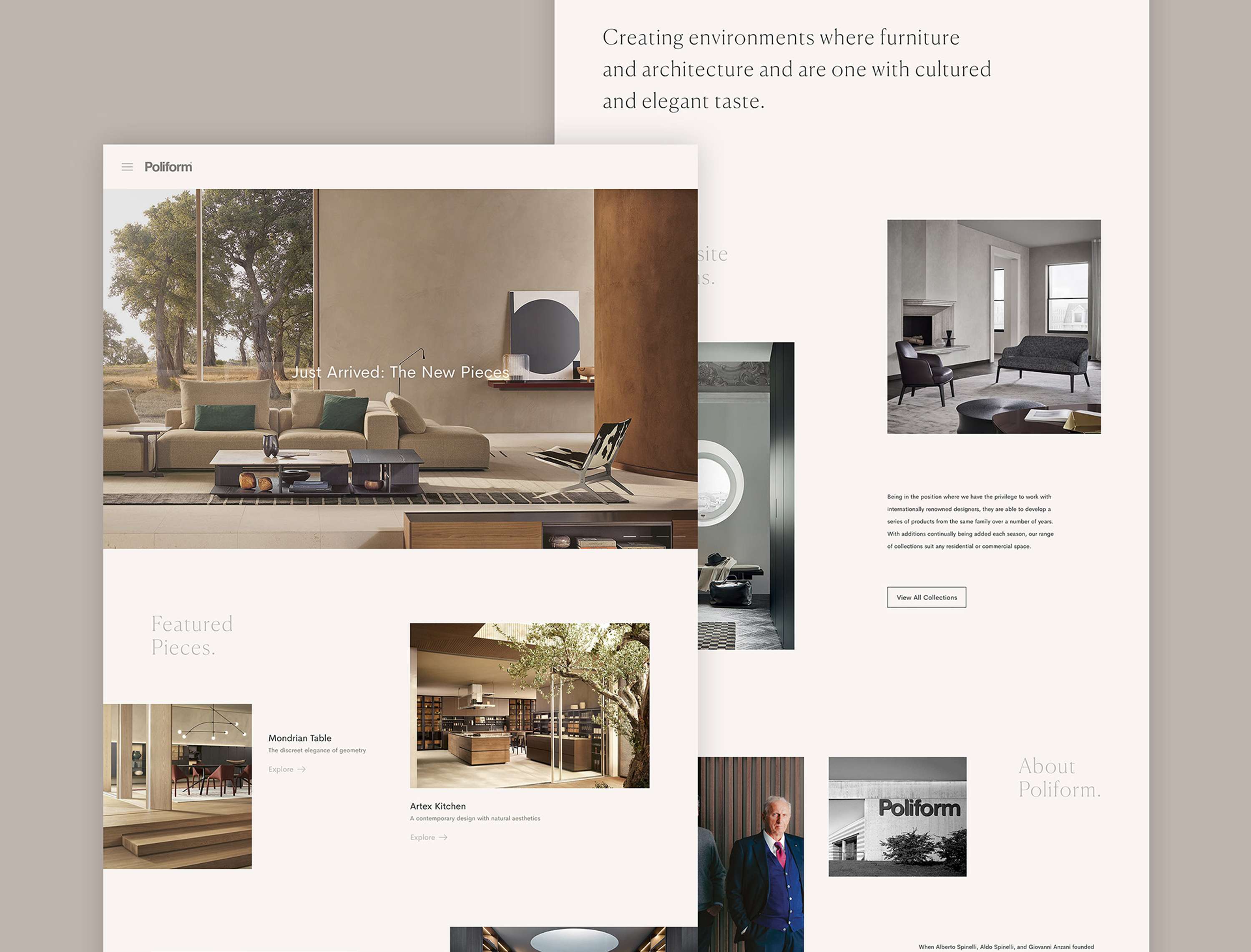 Poliform Redesign Concept by Emily Lodge
