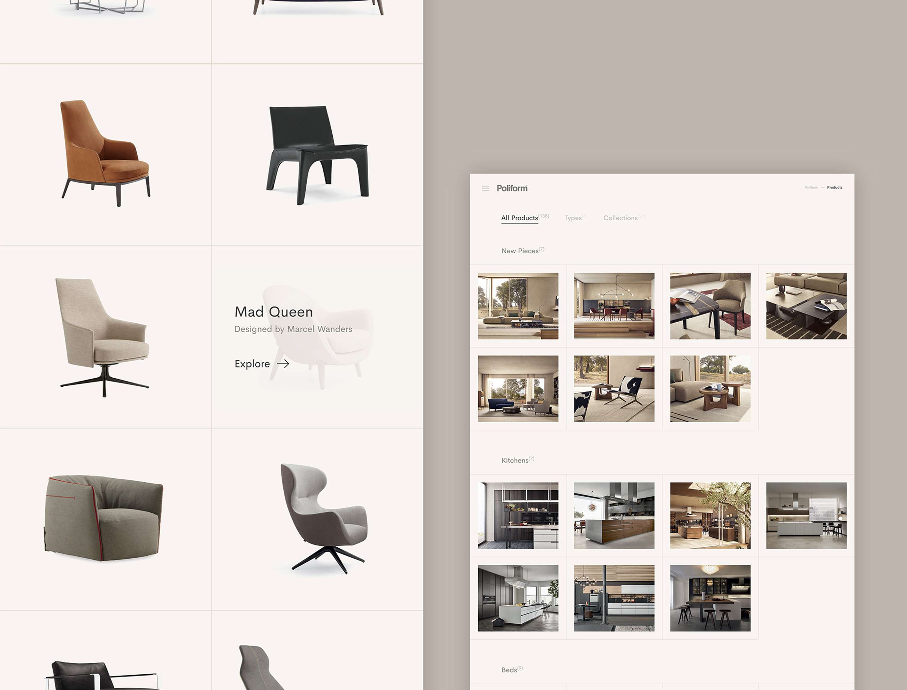 Poliform Redesign Concept by Emily Lodge