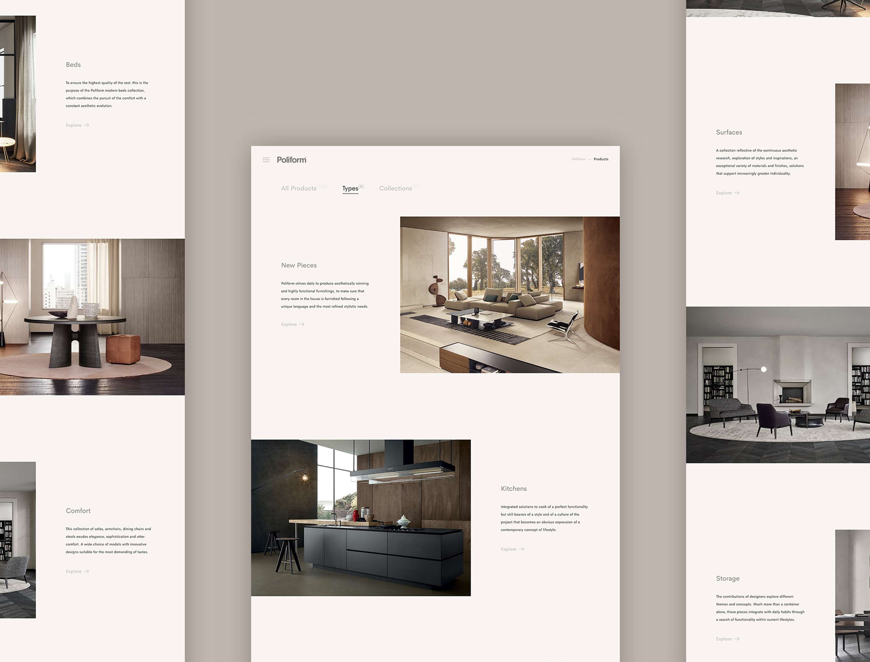 Poliform Redesign Concept by Emily Lodge
