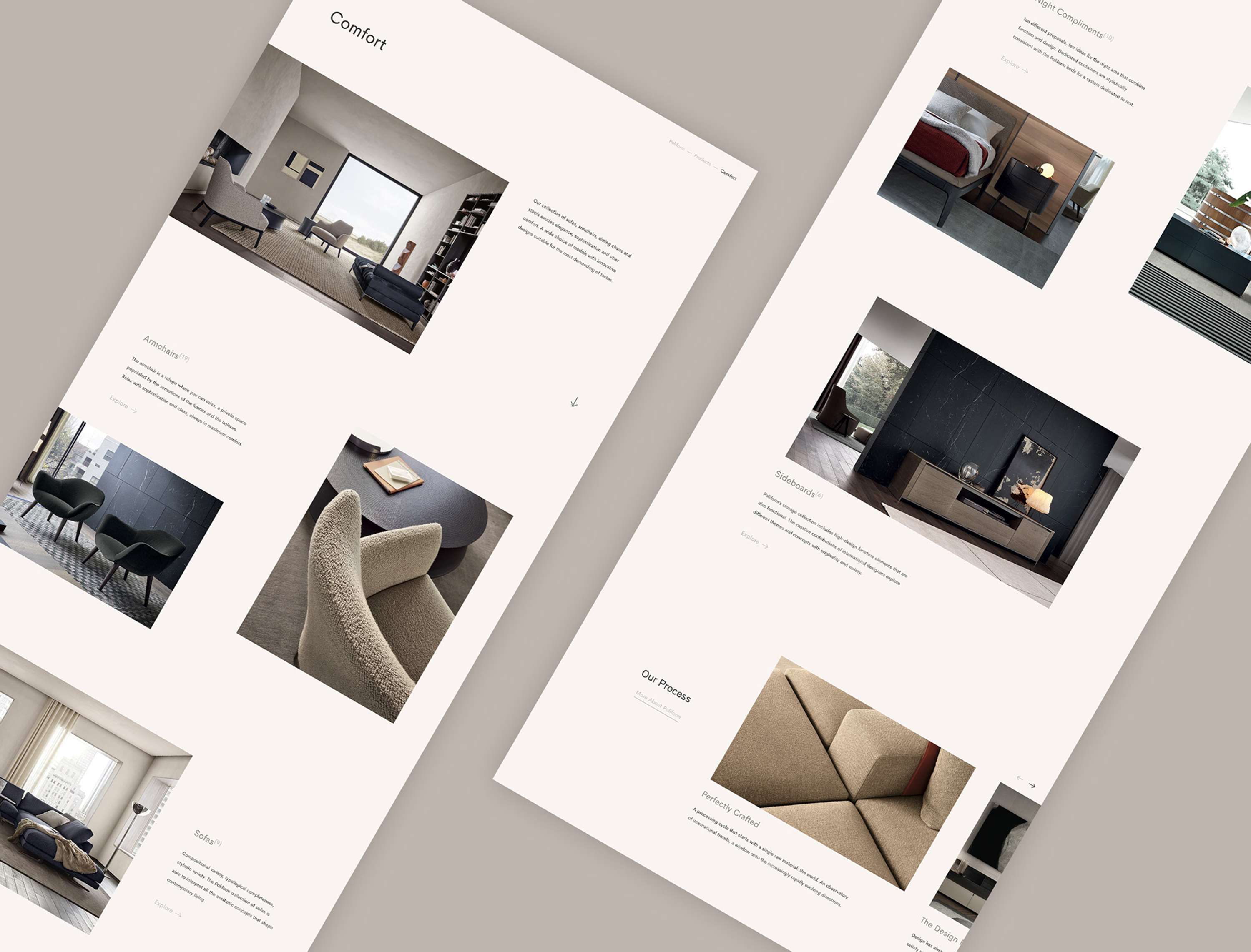Poliform Redesign Concept by Emily Lodge