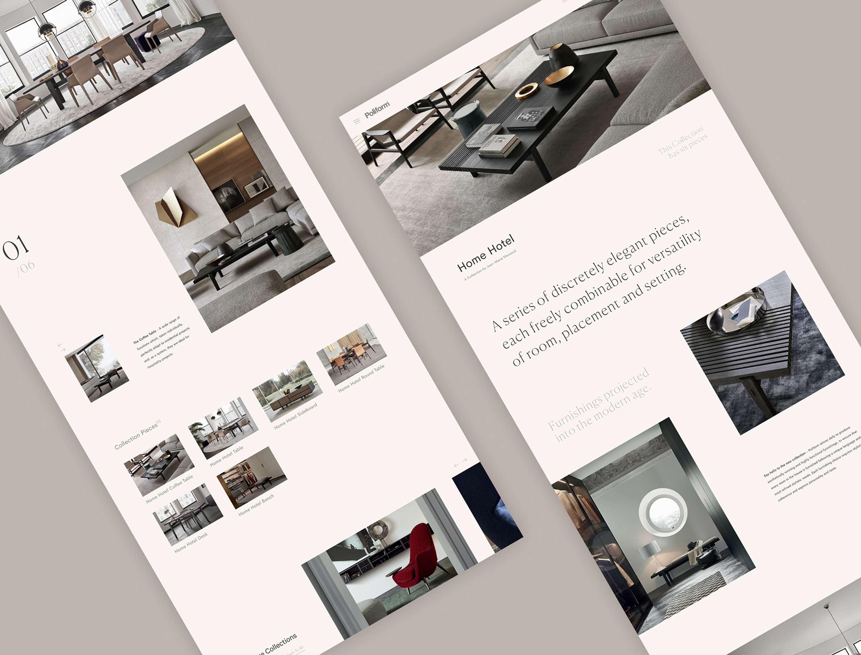 Poliform Redesign Concept by Emily Lodge