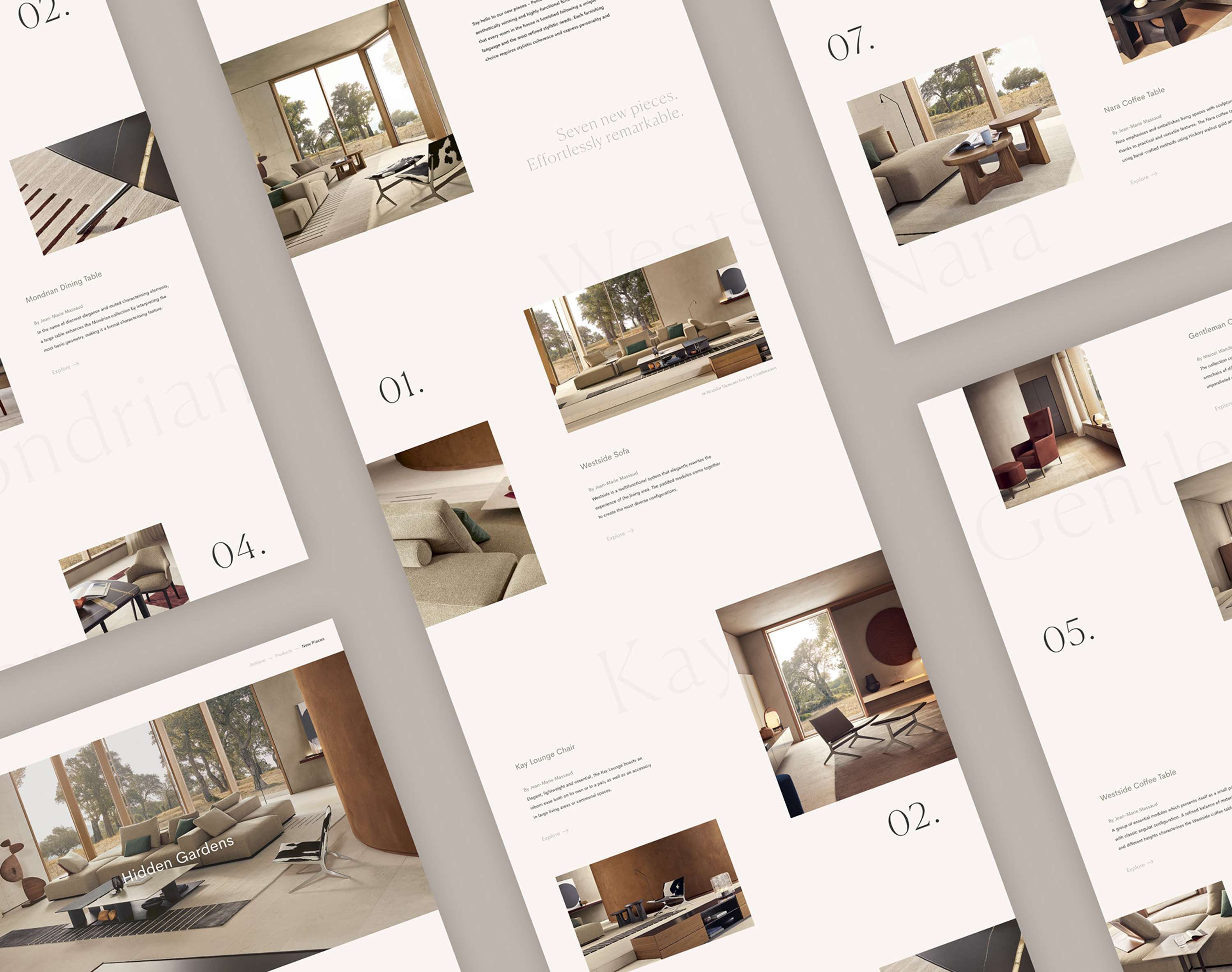 Poliform Redesign Concept by Emily Lodge