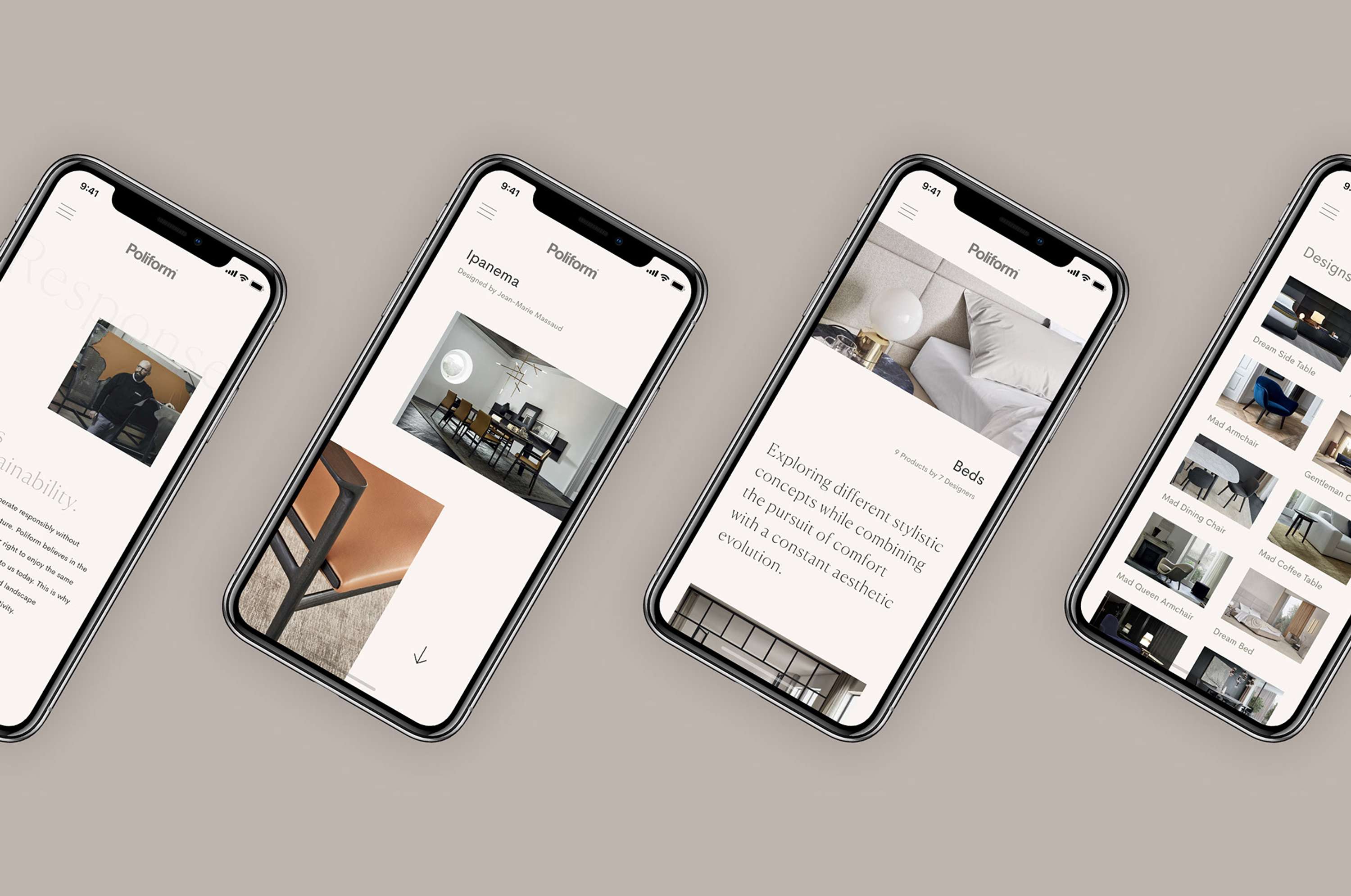 Poliform Redesign Concept by Emily Lodge