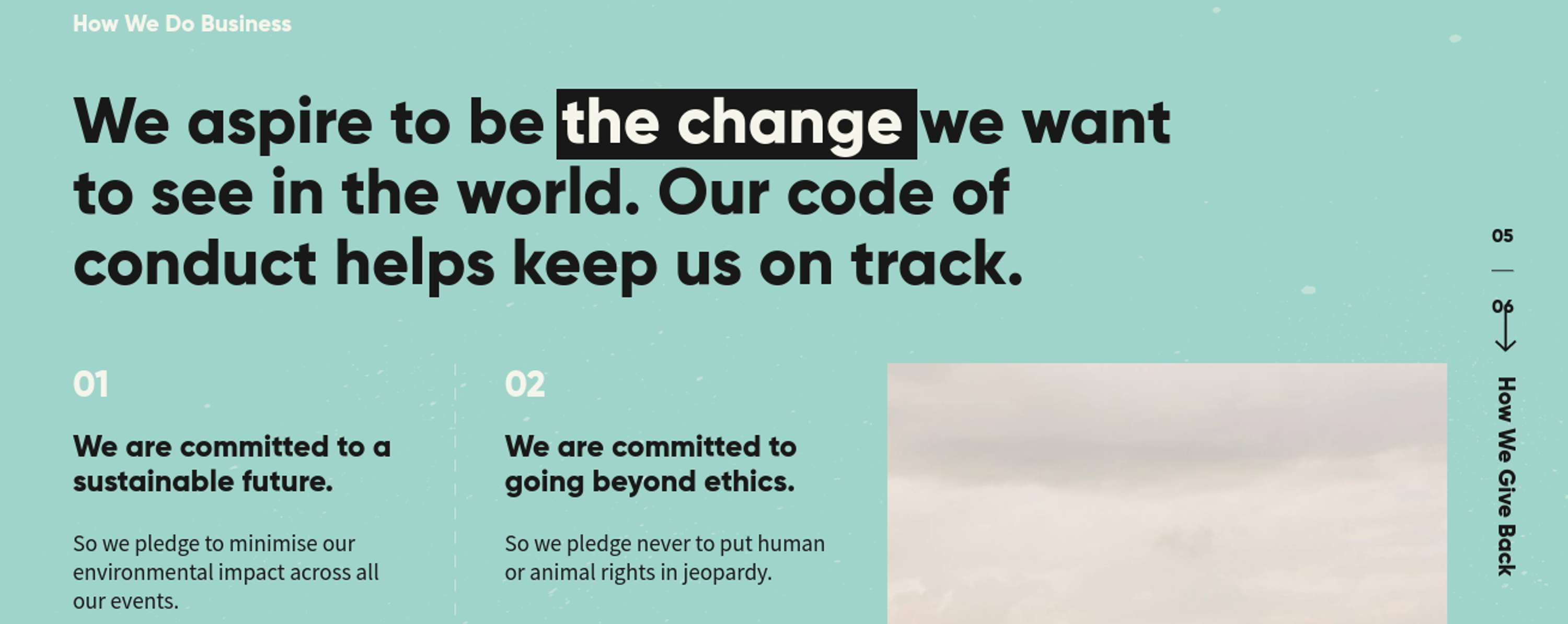 Copywriting // This is Beyond website (2019) by Katie Palmer