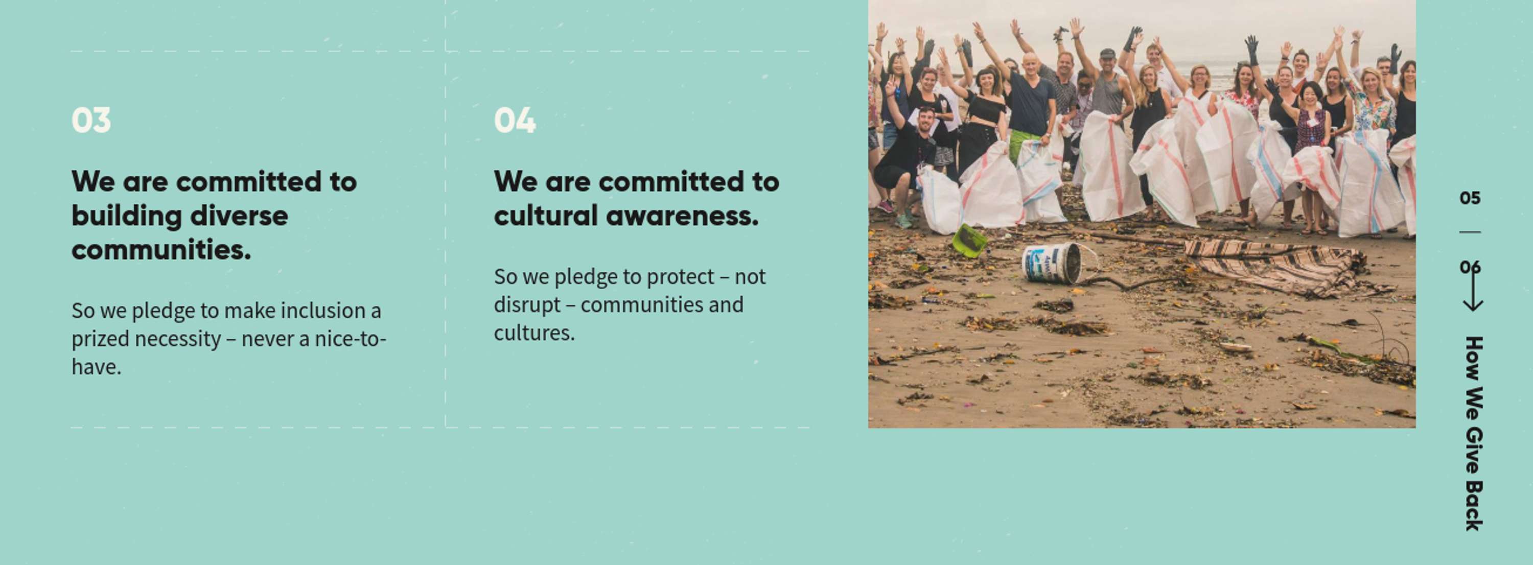 Copywriting // This is Beyond website (2019) by Katie Palmer
