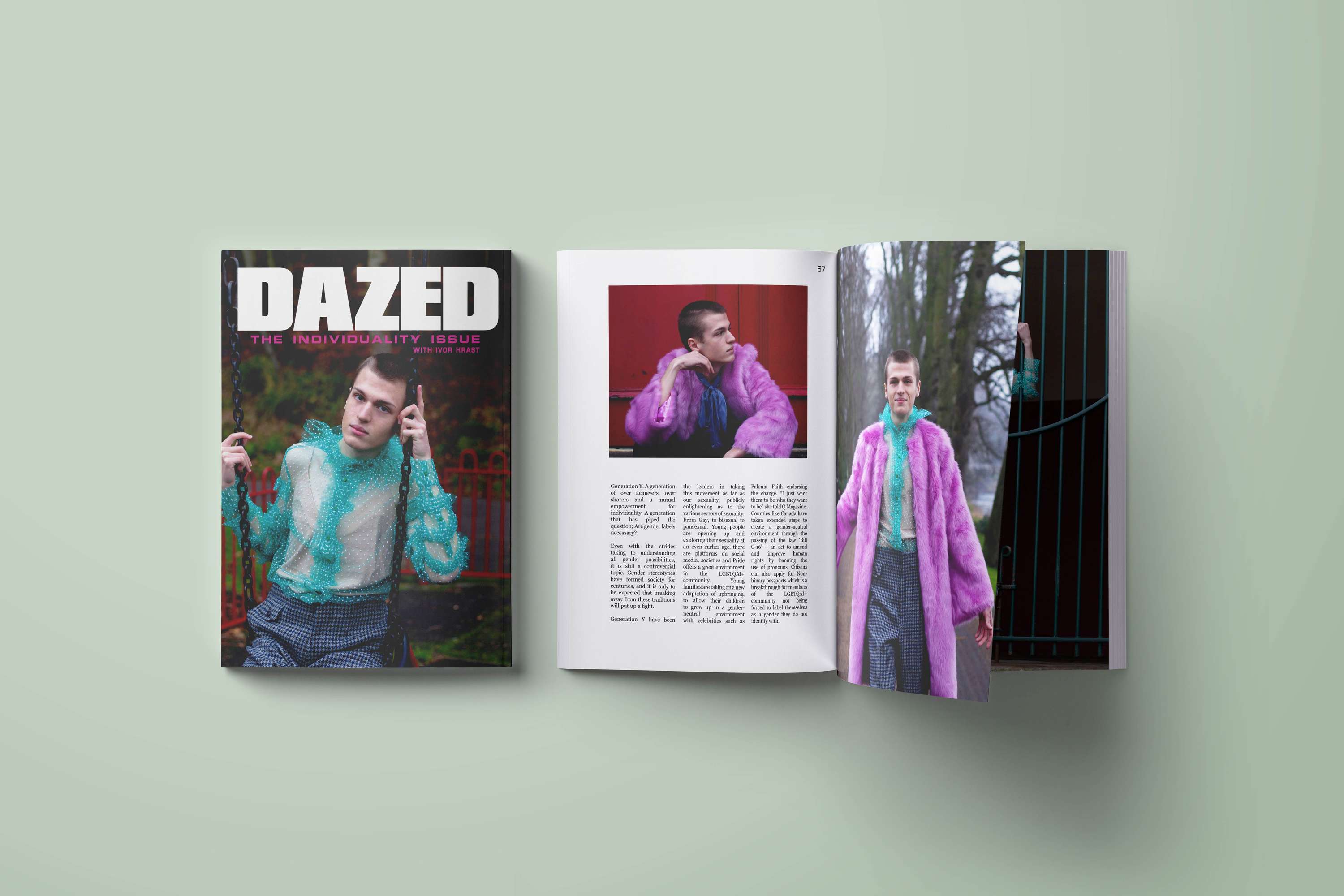 DAZED EDITORIAL by Anna-Marie Richardson
