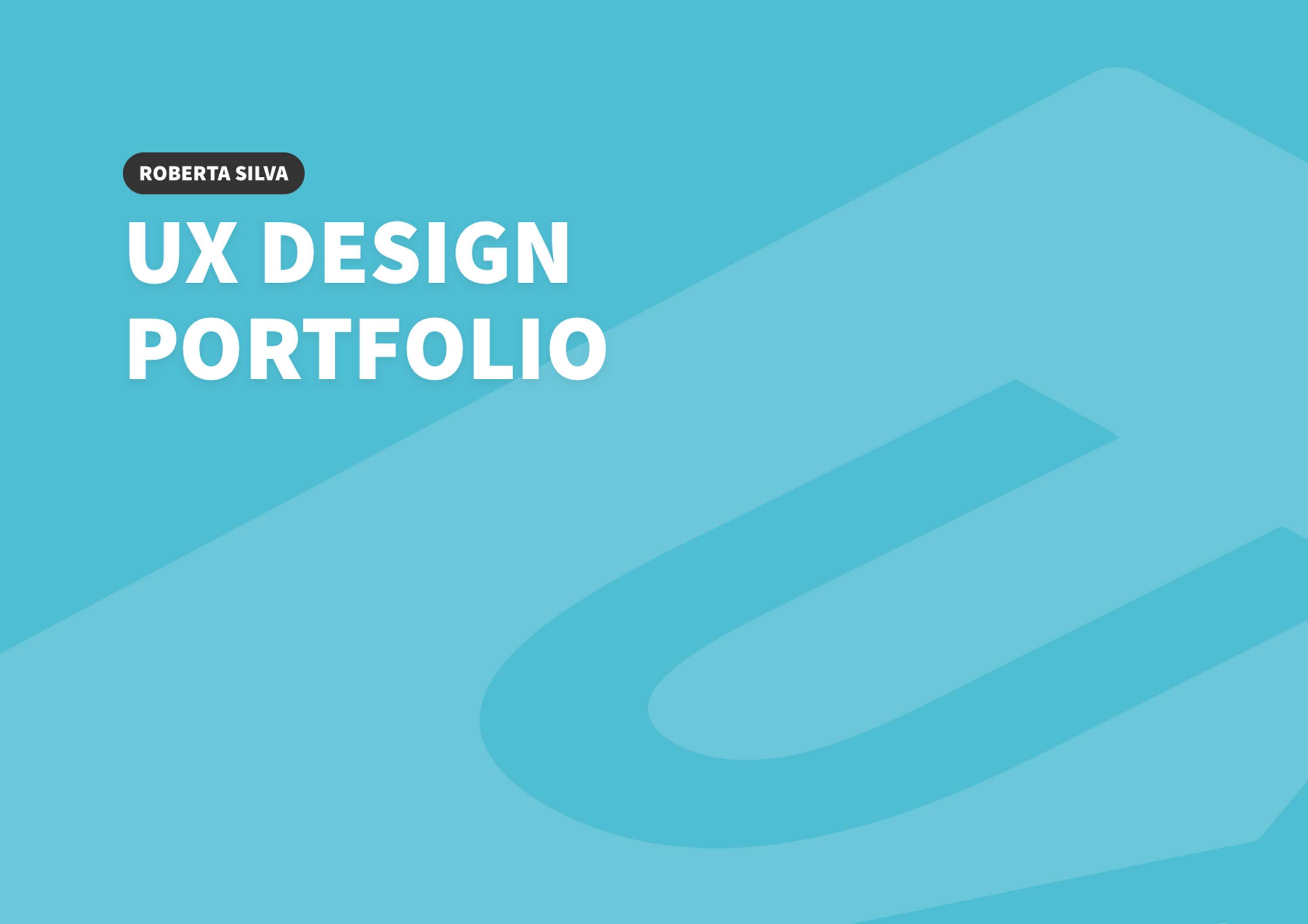 UX Designer's Portfolio template by Sergei Golubev