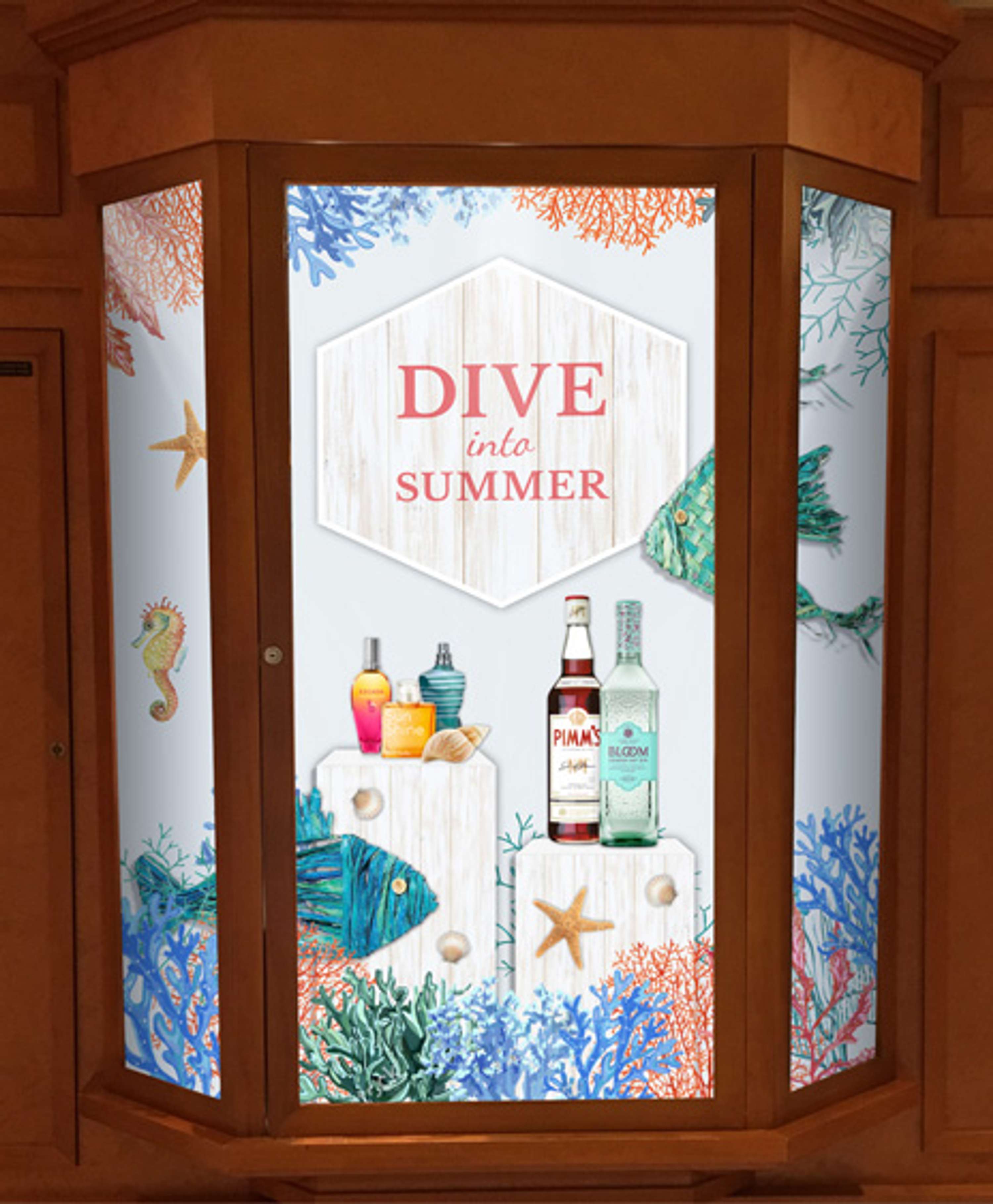 Dive into summer by Becky George