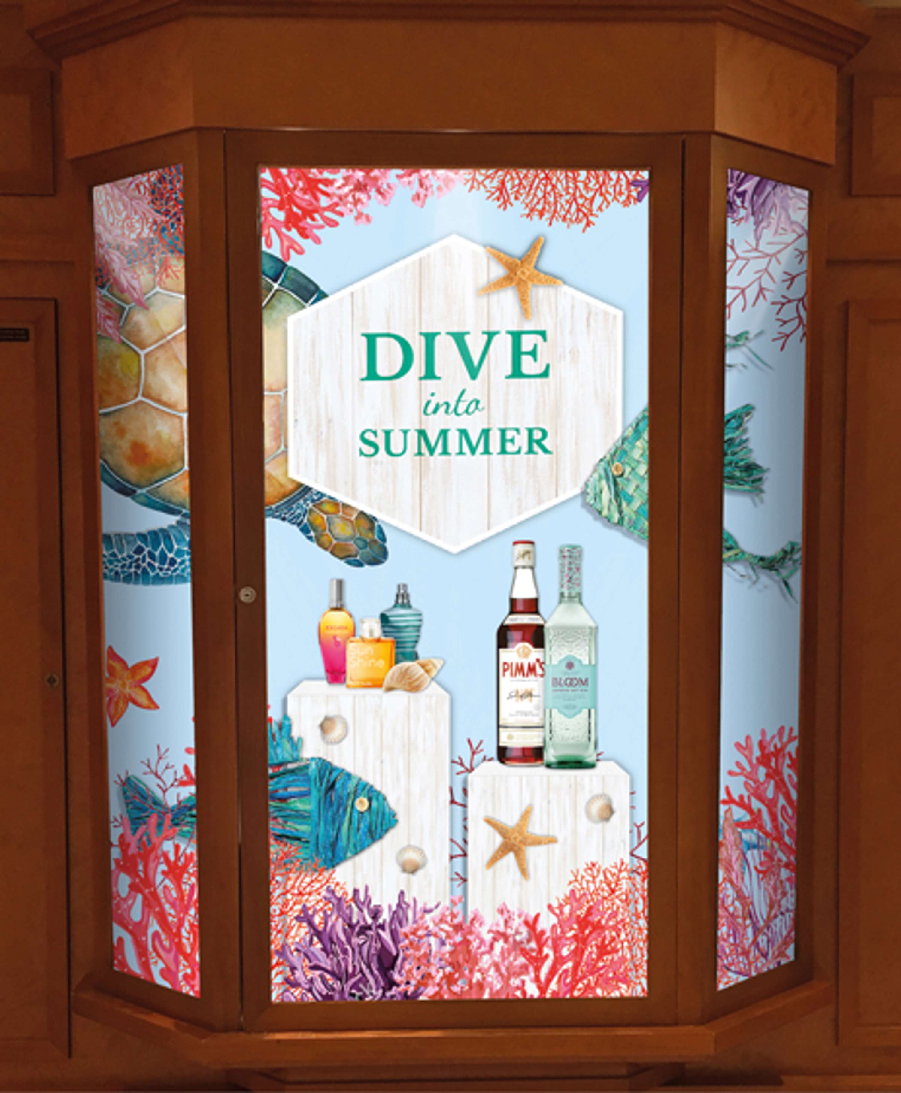 Dive into summer by Becky George