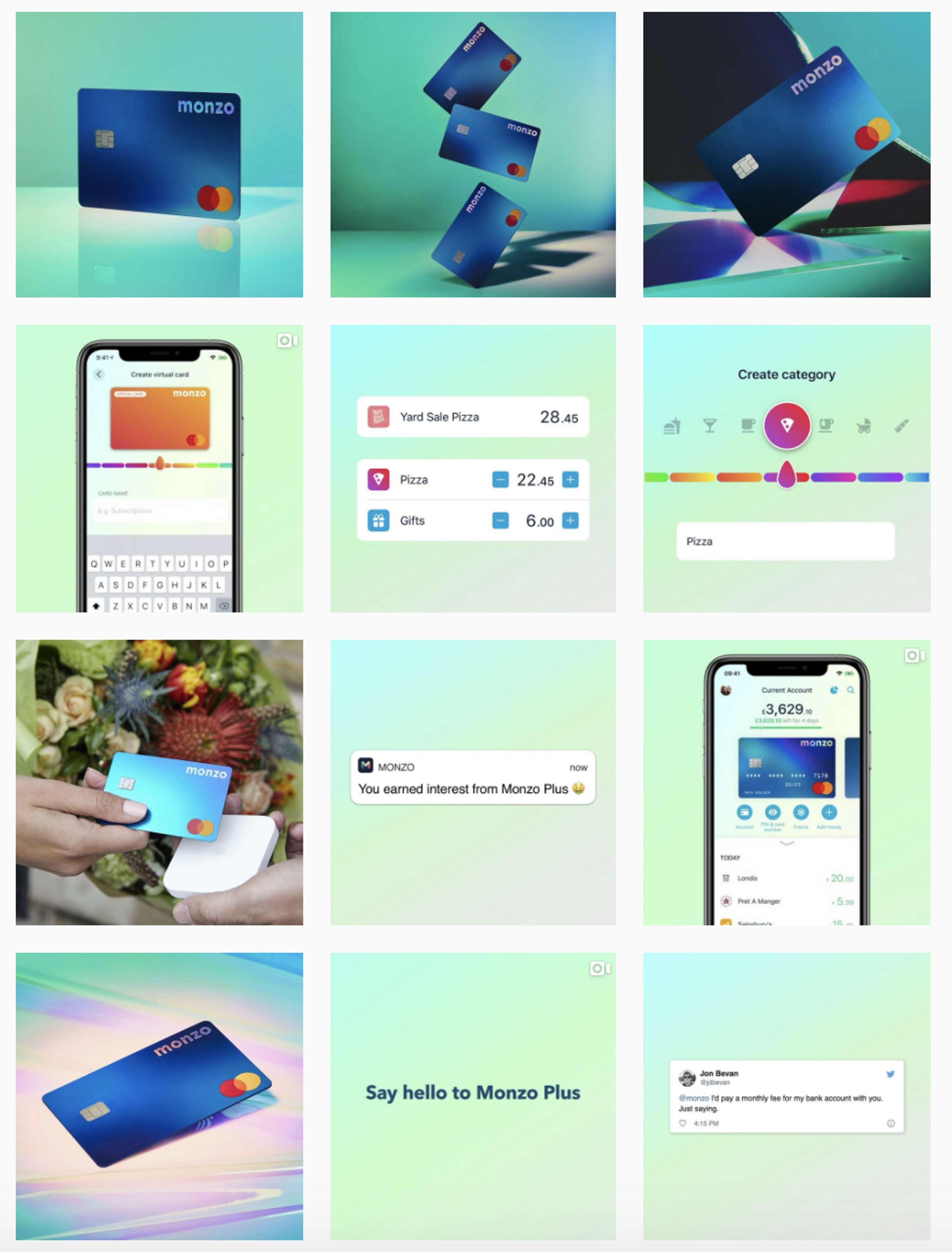 Monzo Plus: Social Launch by Richard Cook