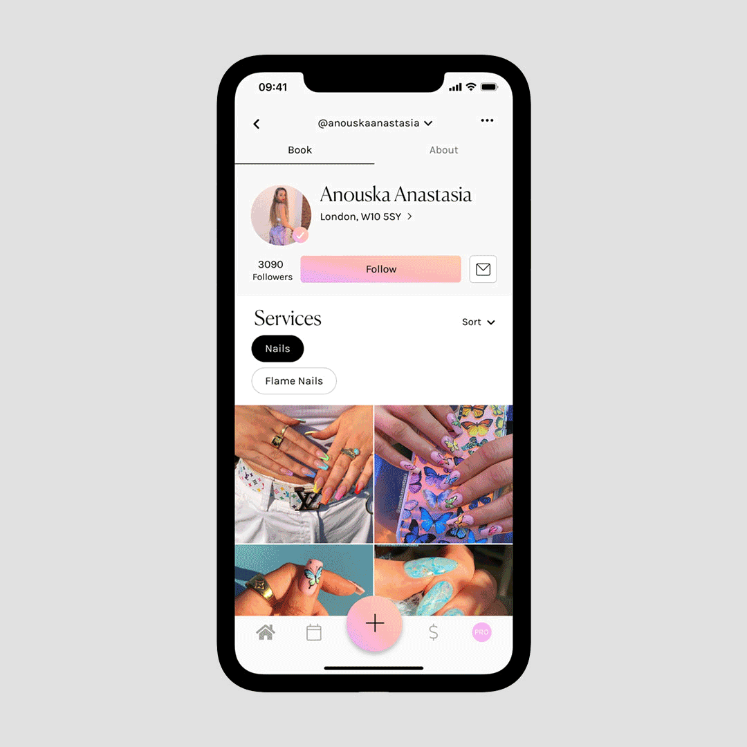 Beautystack App UI Design by Faye Johnson