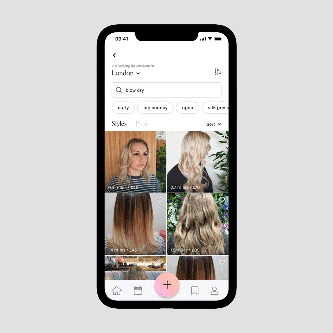Beautystack App UI Design by Faye Johnson