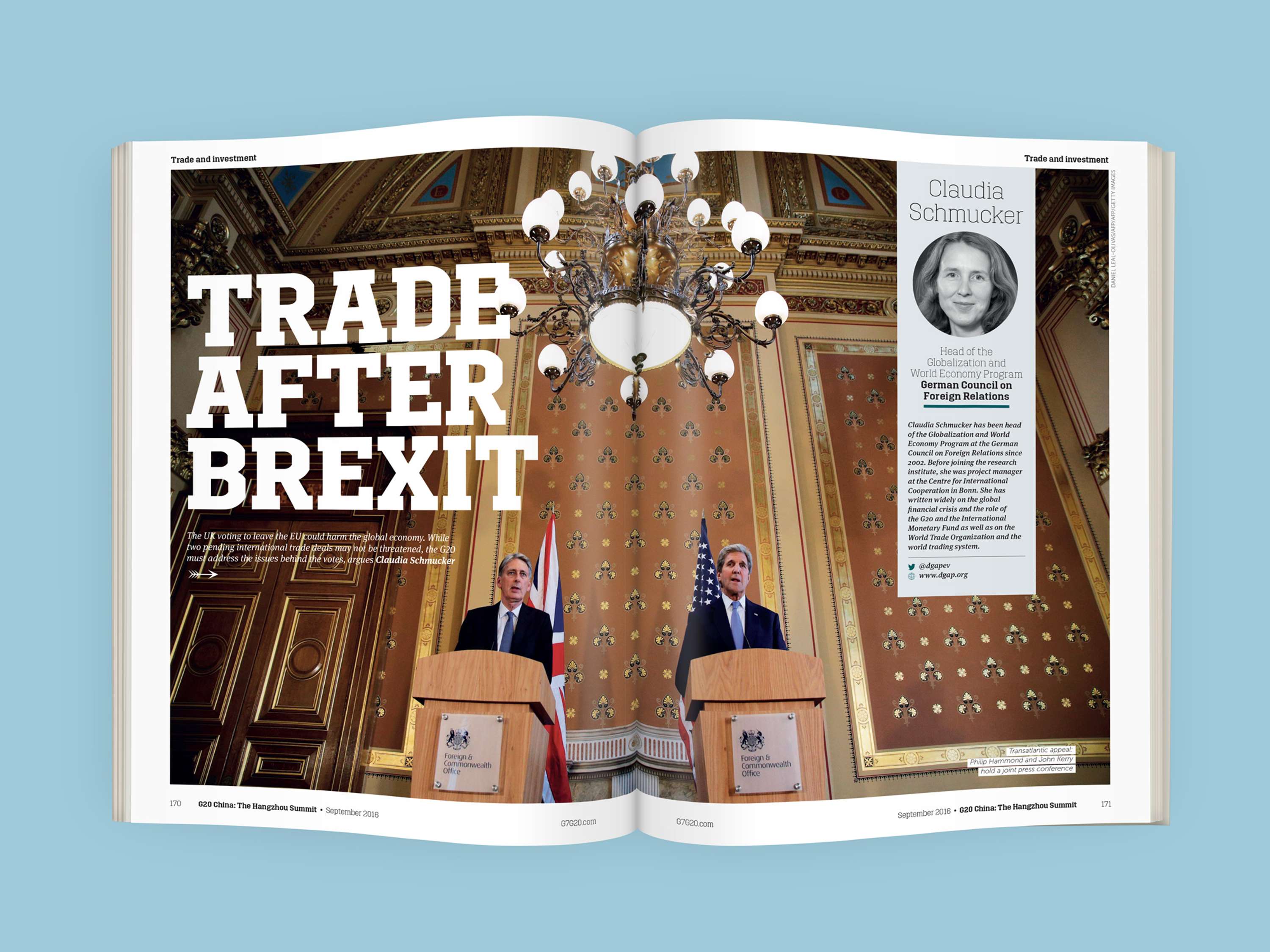 G7 & G20 Magazine by Ross Ellis