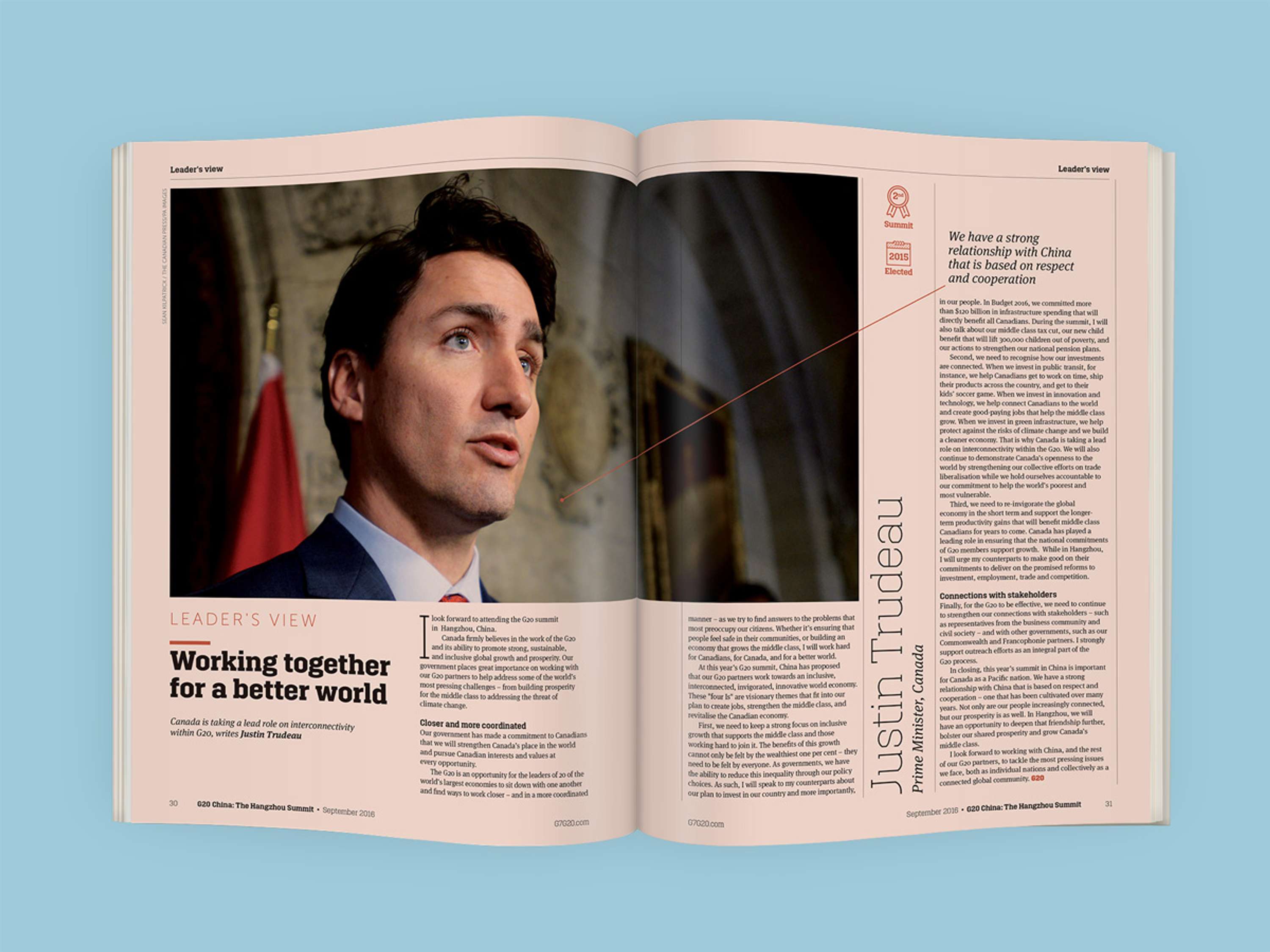 G7 & G20 Magazine by Ross Ellis