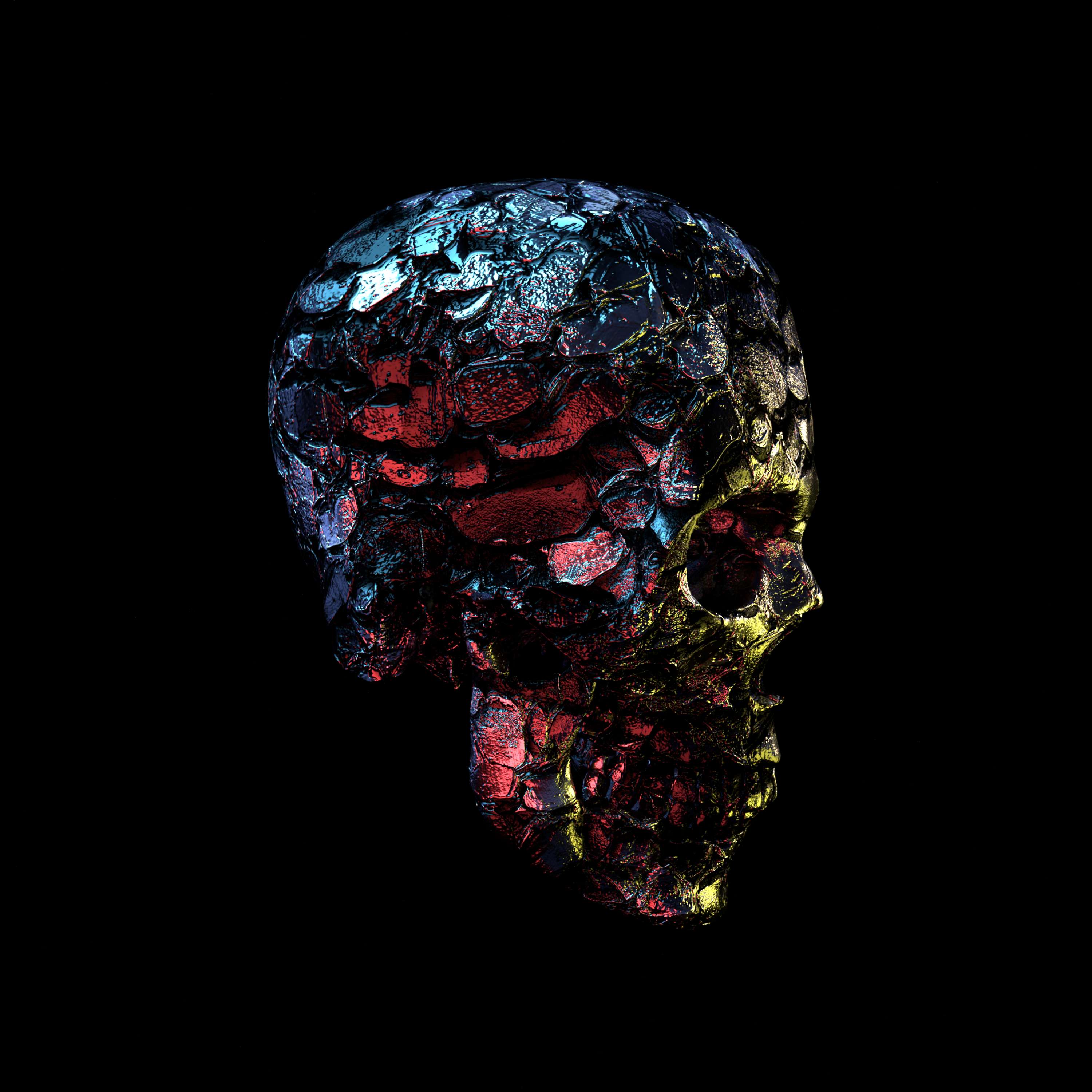 Skulls | 3D Art + 3D Material Creation by George Williams