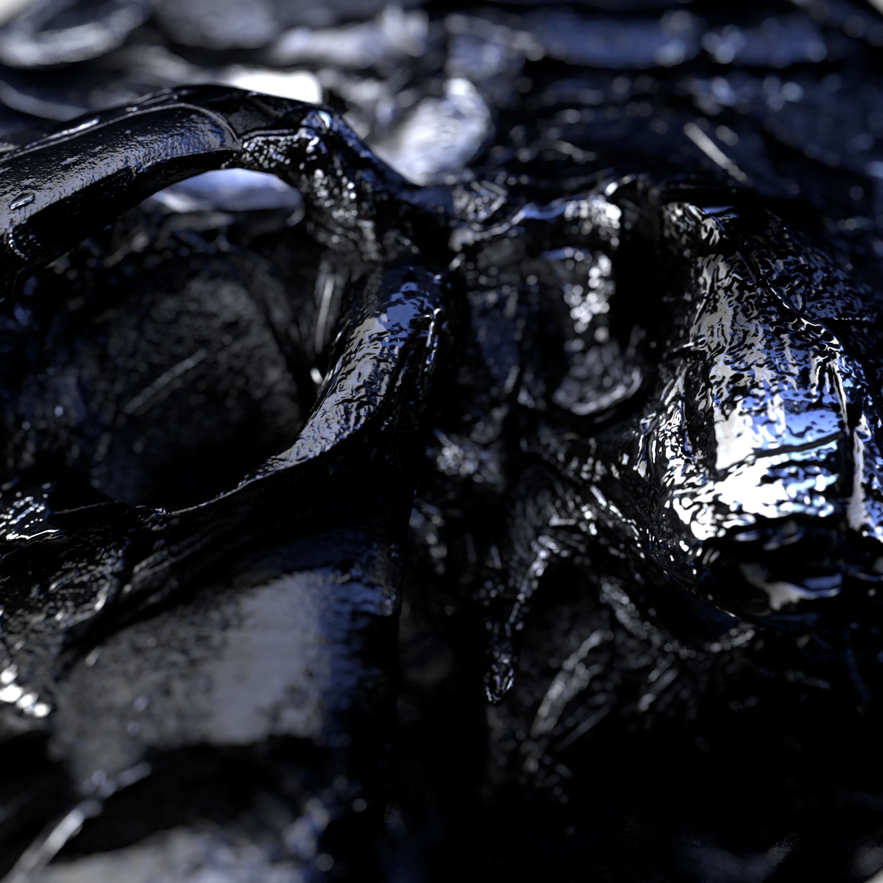 Skulls | 3D Art + 3D Material Creation by George Williams