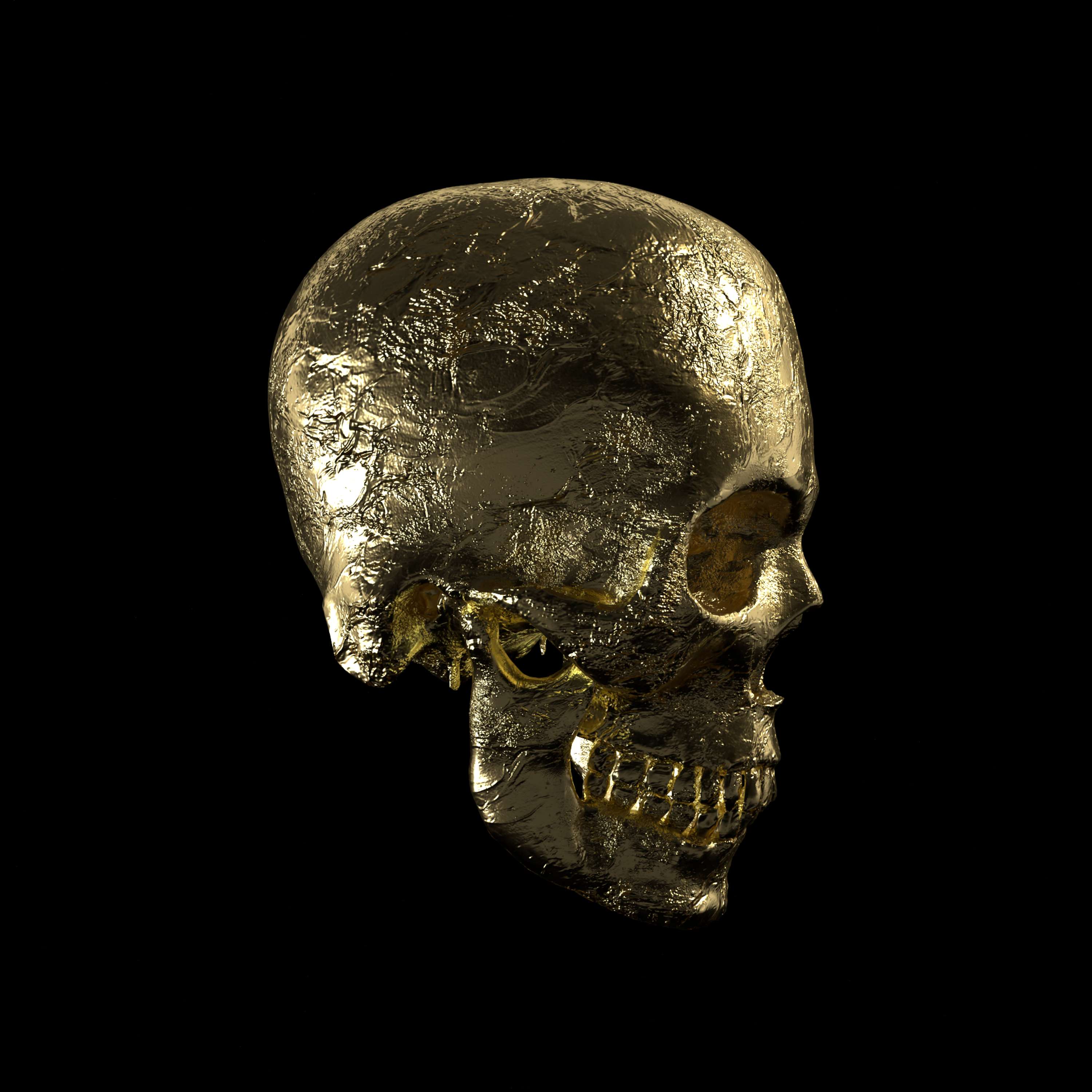 Skulls | 3D Art + 3D Material Creation by George Williams