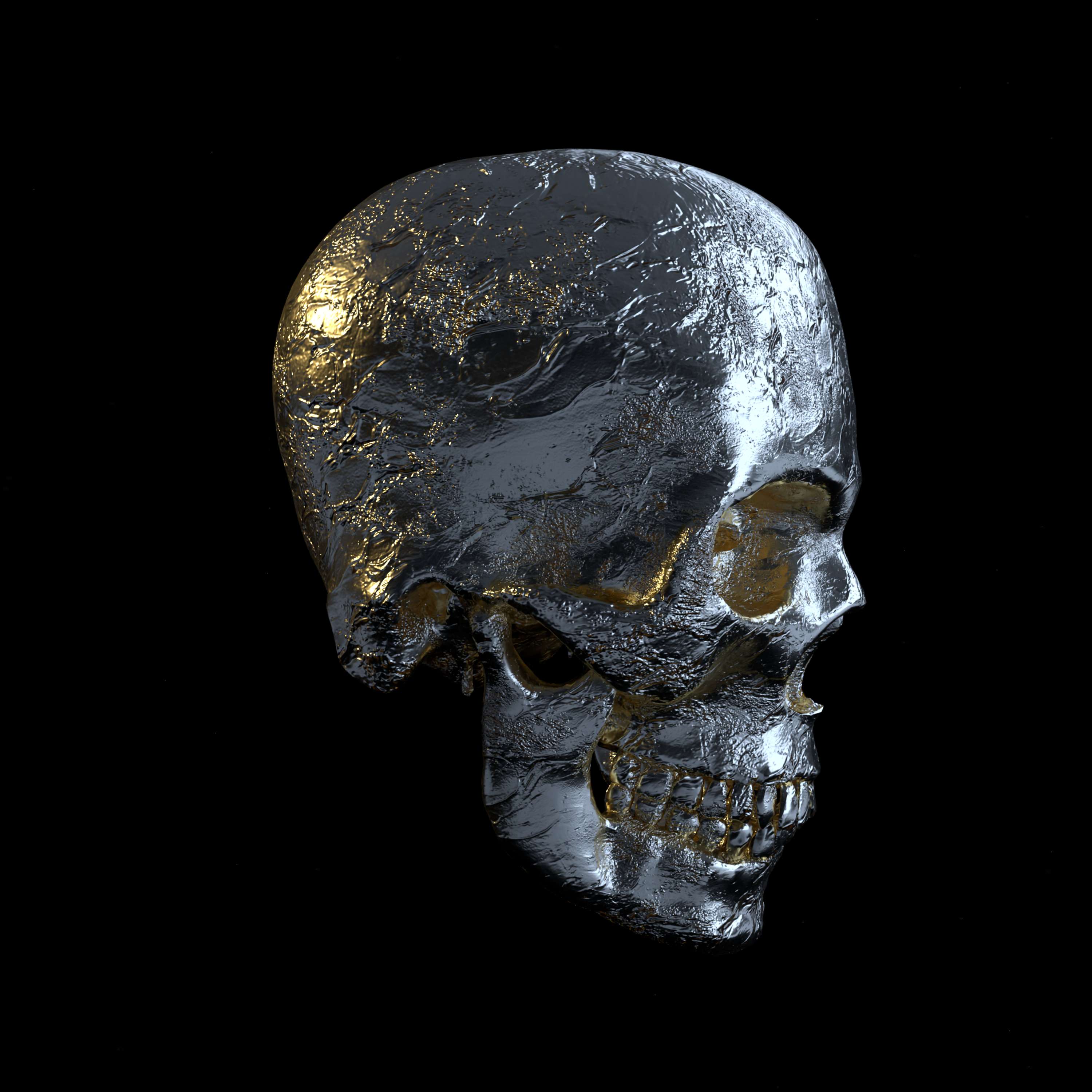 Skulls | 3D Art + 3D Material Creation by George Williams