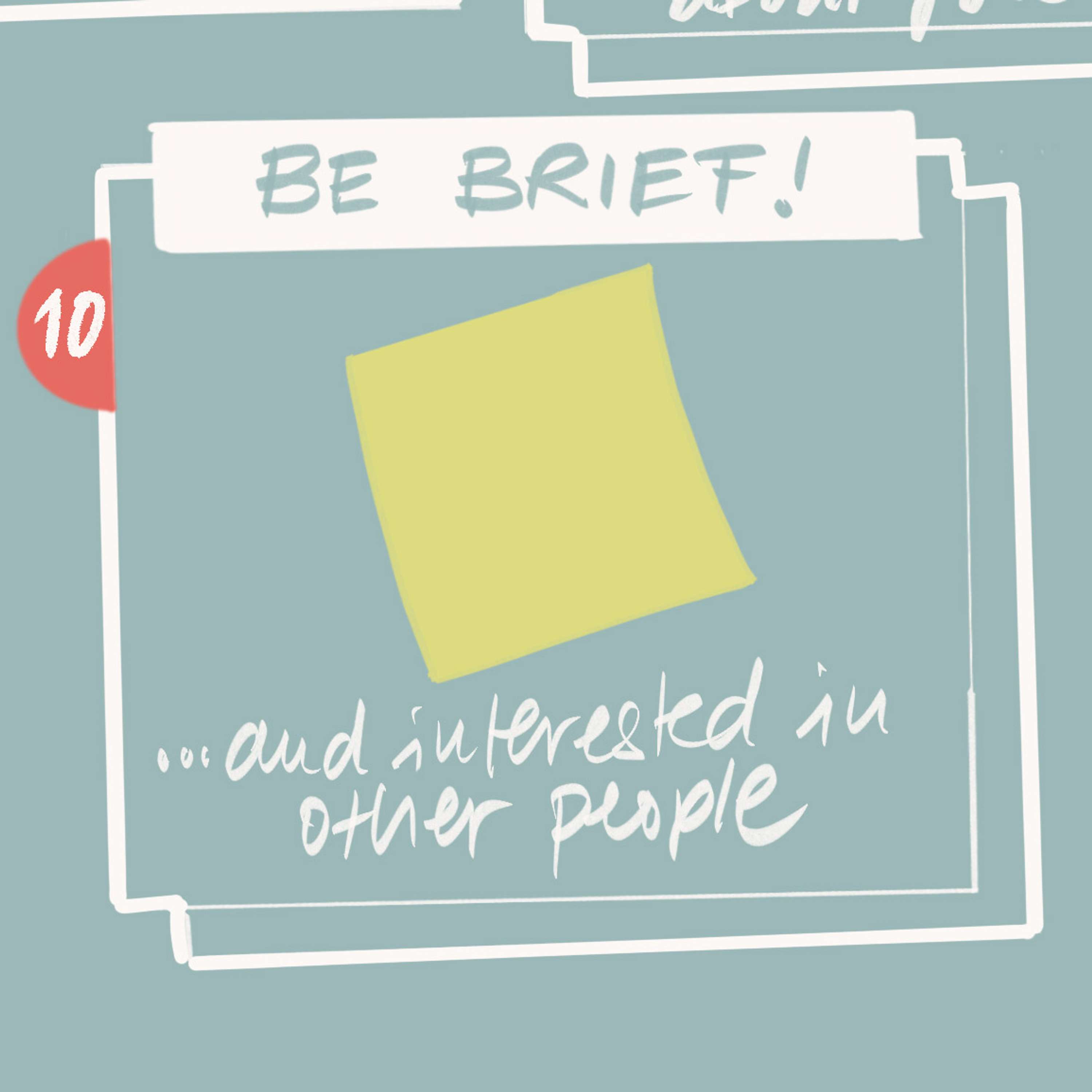 Graphic Recording - 10 Ways to Have a Better Conversation by Javier Navarro