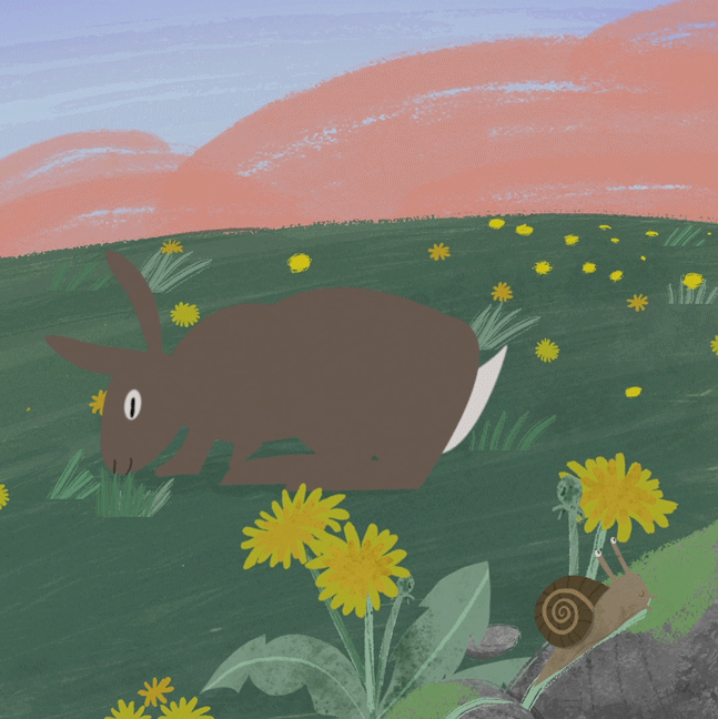 Rabbit GIF by Victoria Geary