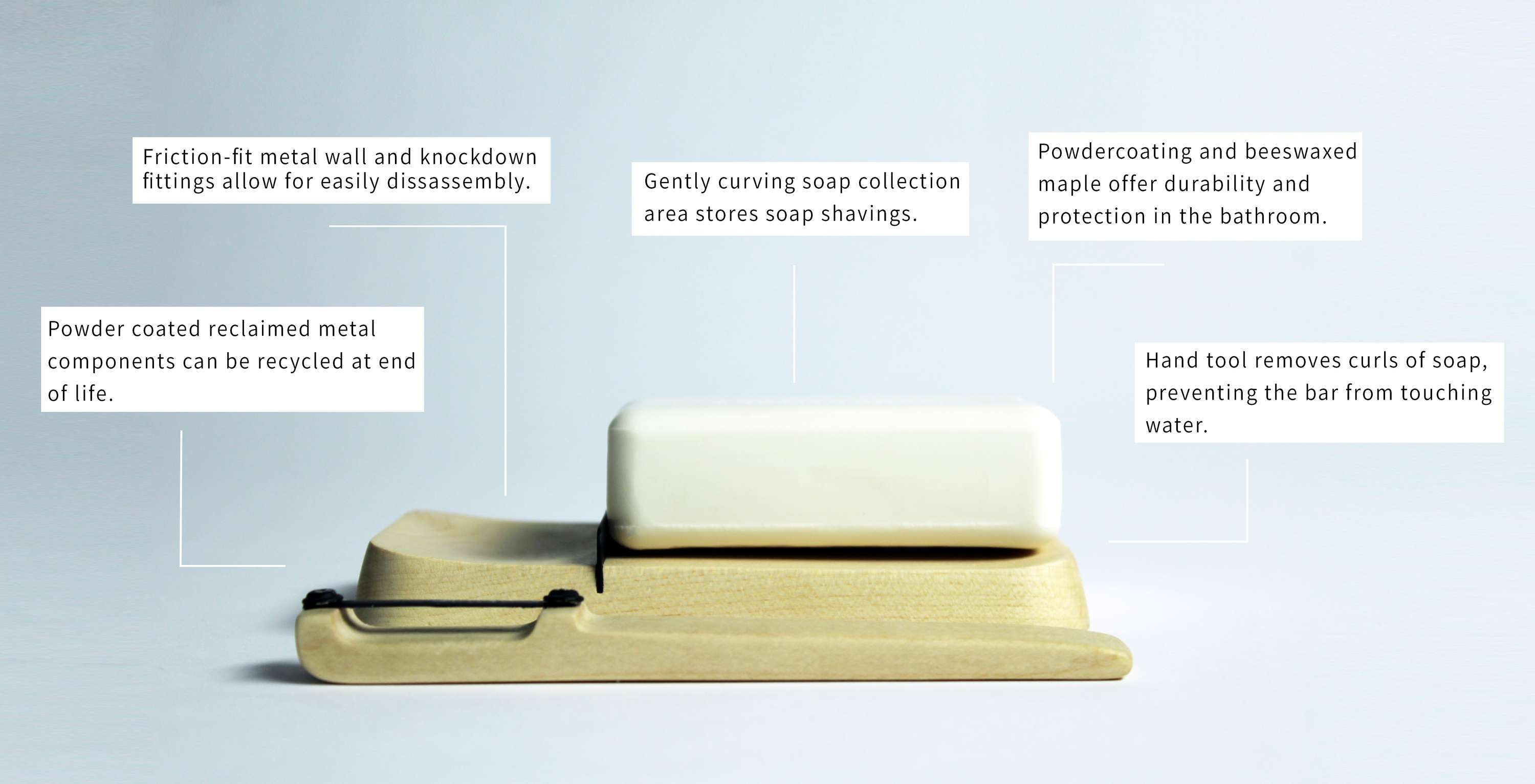 Perluo Soap Tray by Emma Jones
