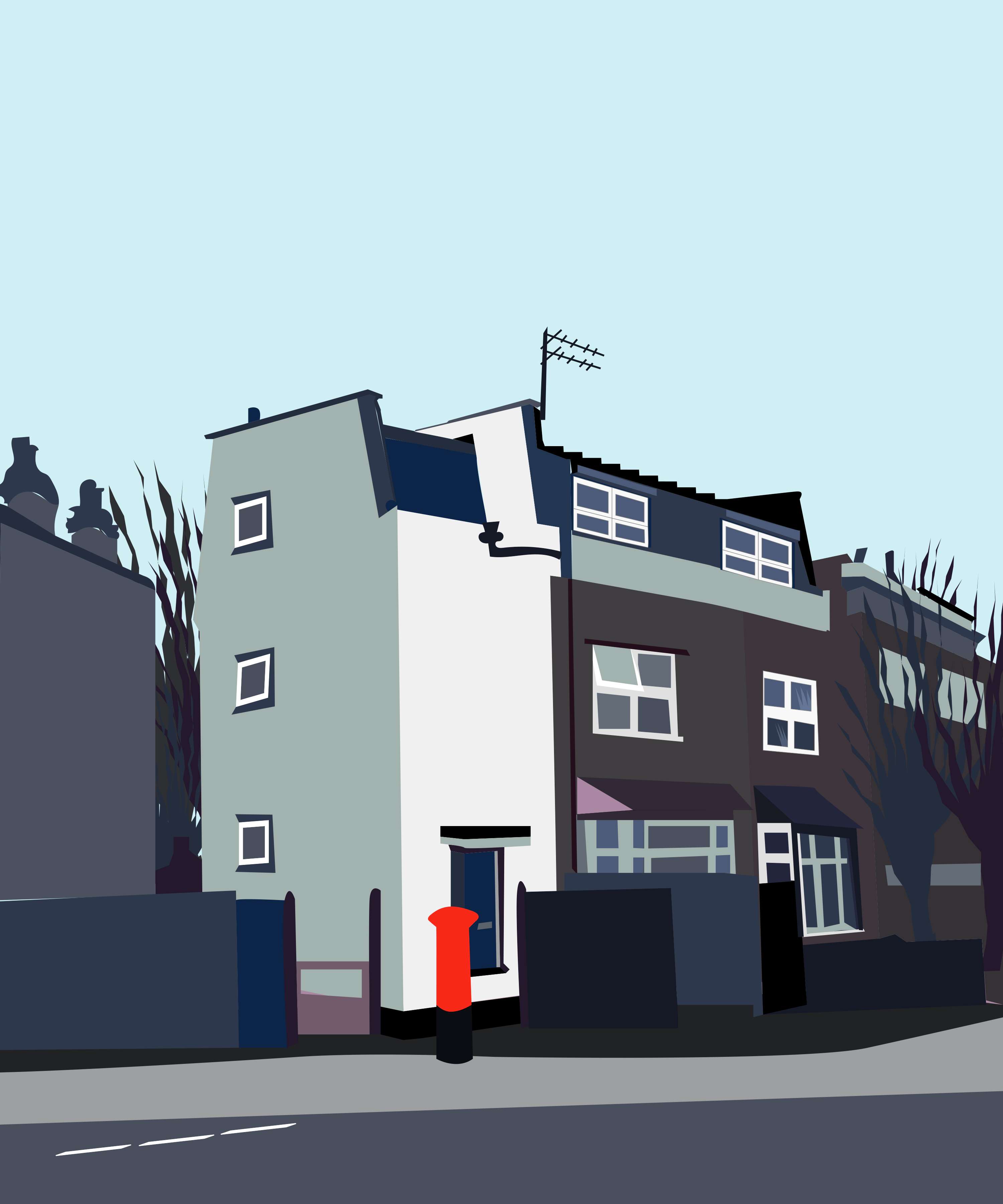 Architecture &  Buildings illustrations by Julie Featherstone