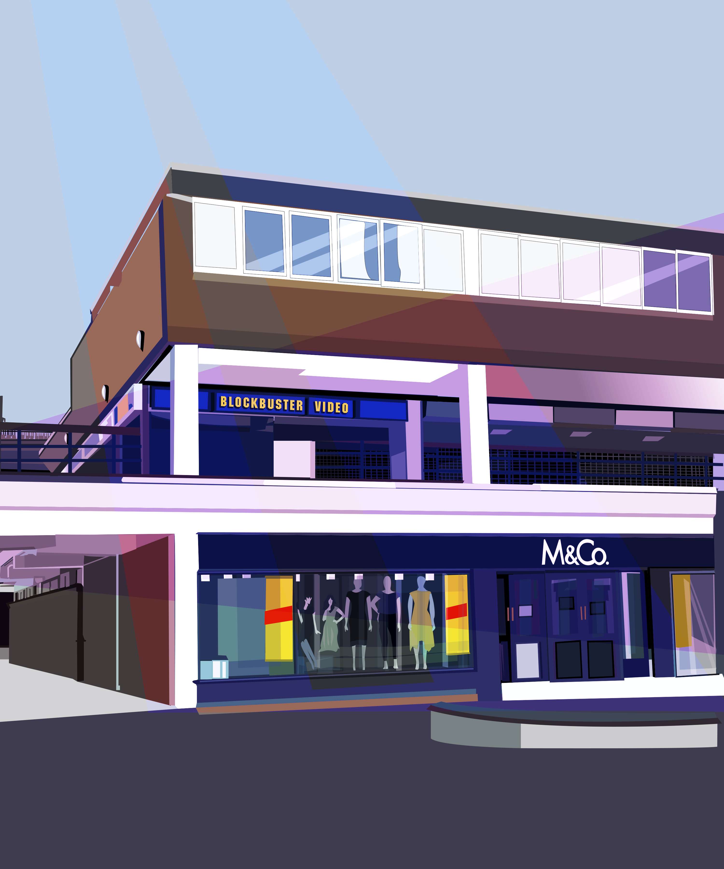 Architecture &  Buildings illustrations by Julie Featherstone