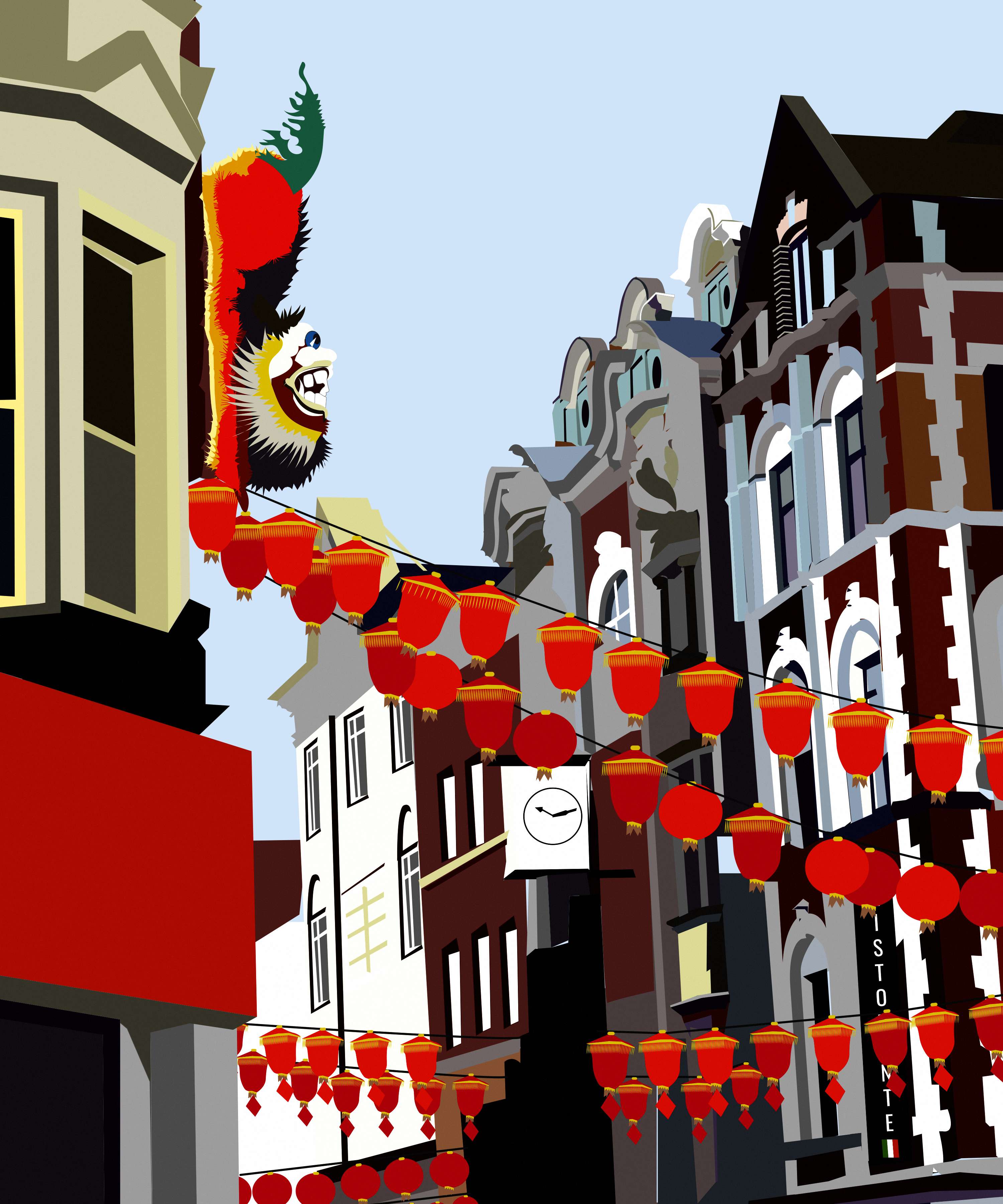 Architecture &  Buildings illustrations by Julie Featherstone