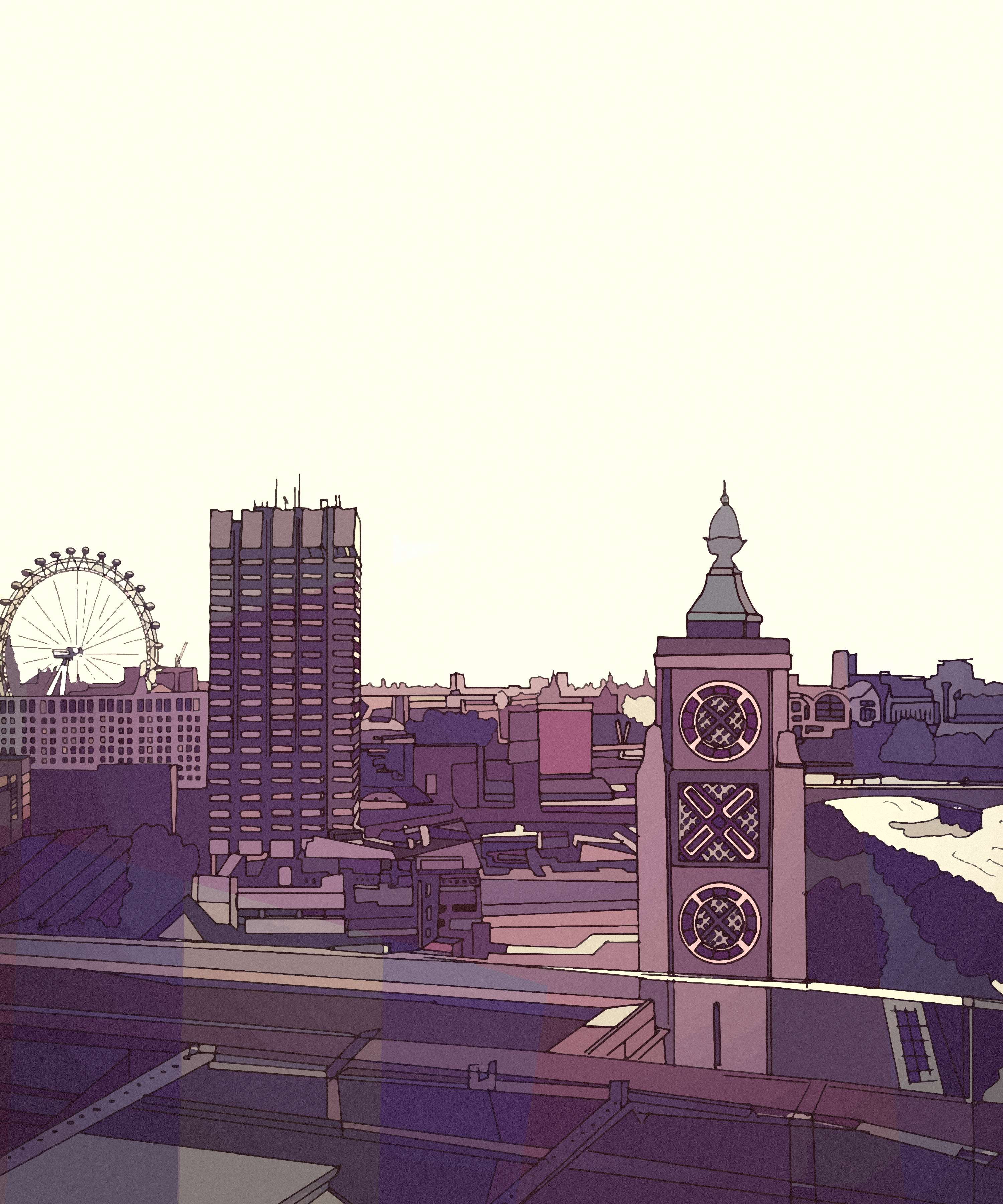 Architecture &  Buildings illustrations by Julie Featherstone