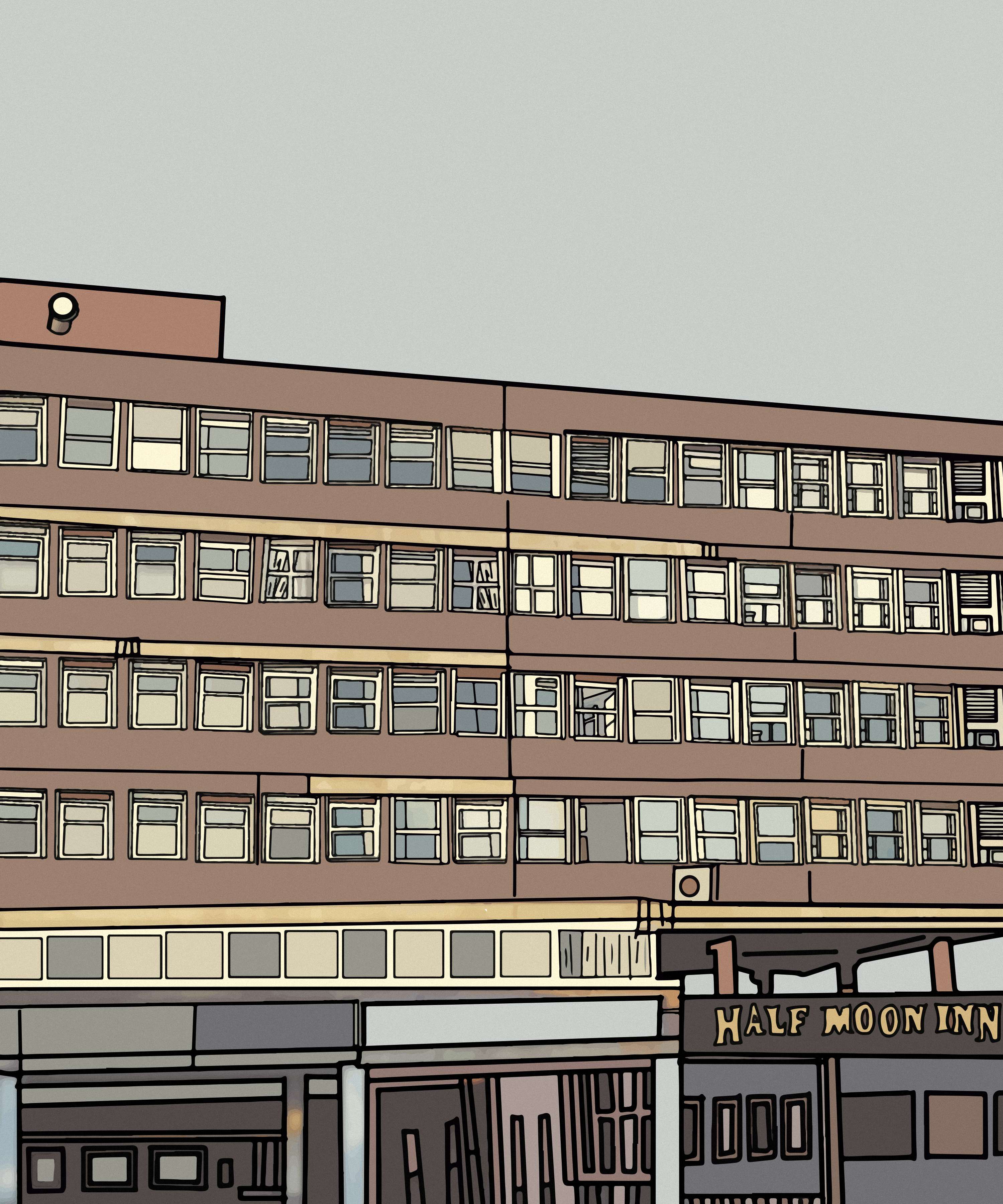 Architecture &  Buildings illustrations by Julie Featherstone