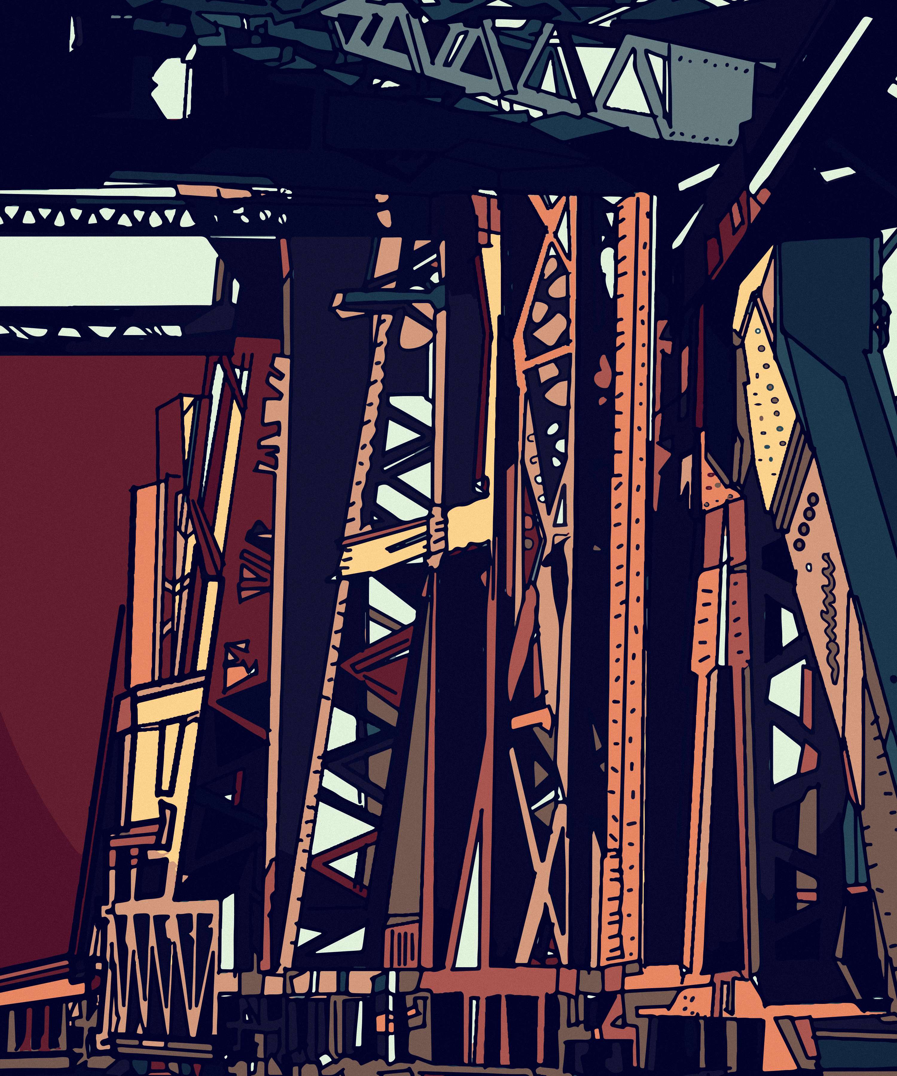 Architecture &  Buildings illustrations by Julie Featherstone