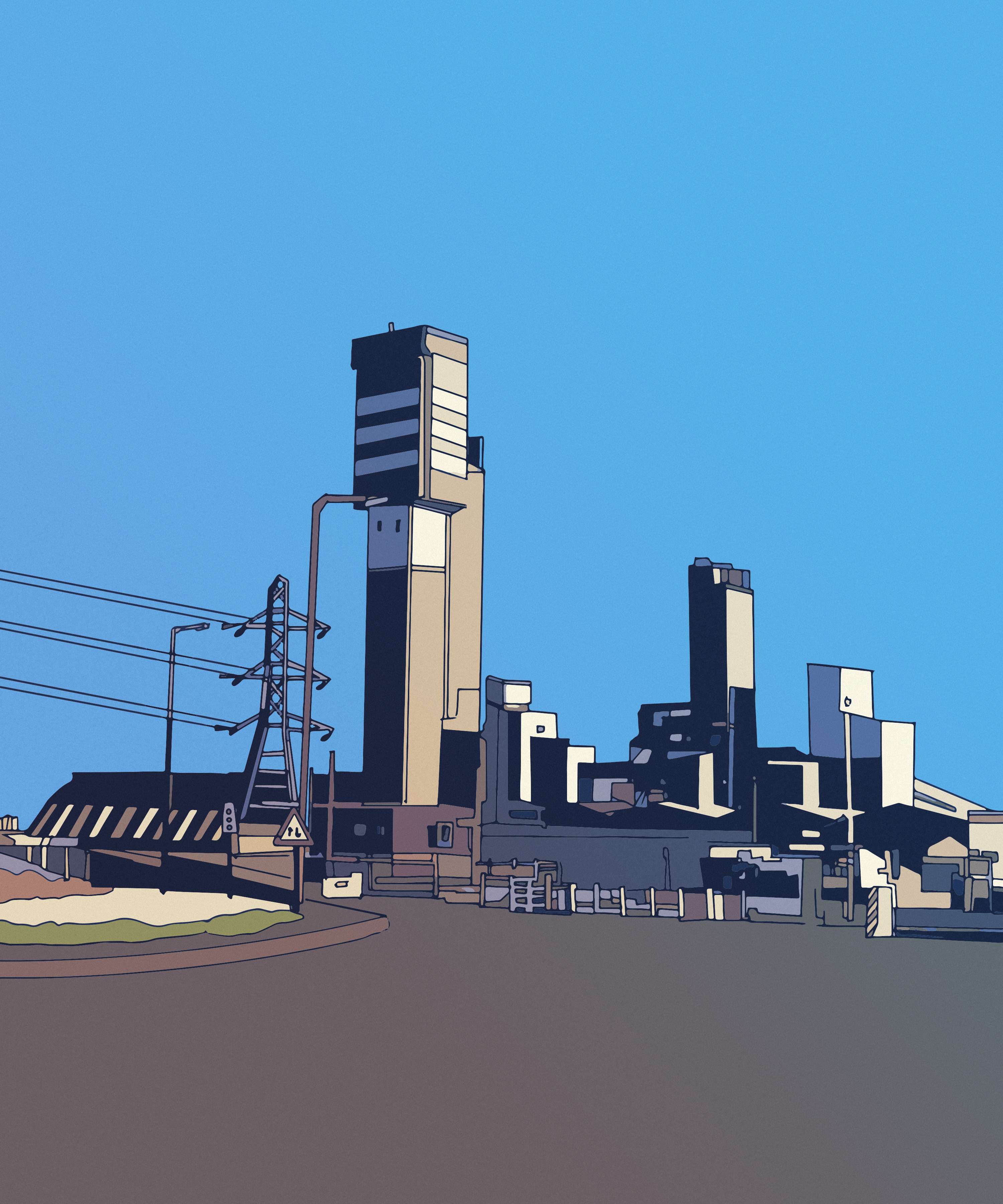 Architecture &  Buildings illustrations by Julie Featherstone