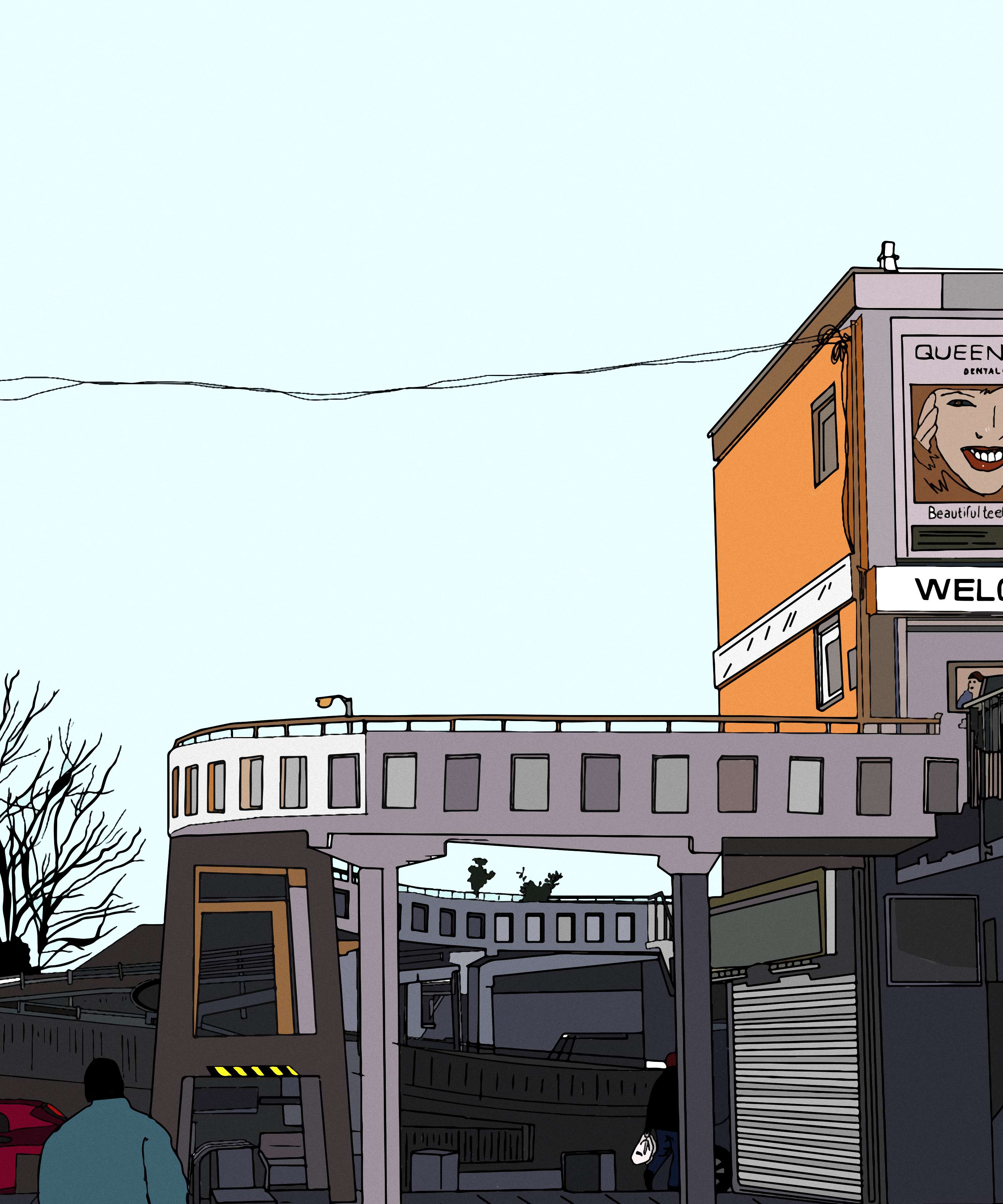 Architecture &  Buildings illustrations by Julie Featherstone