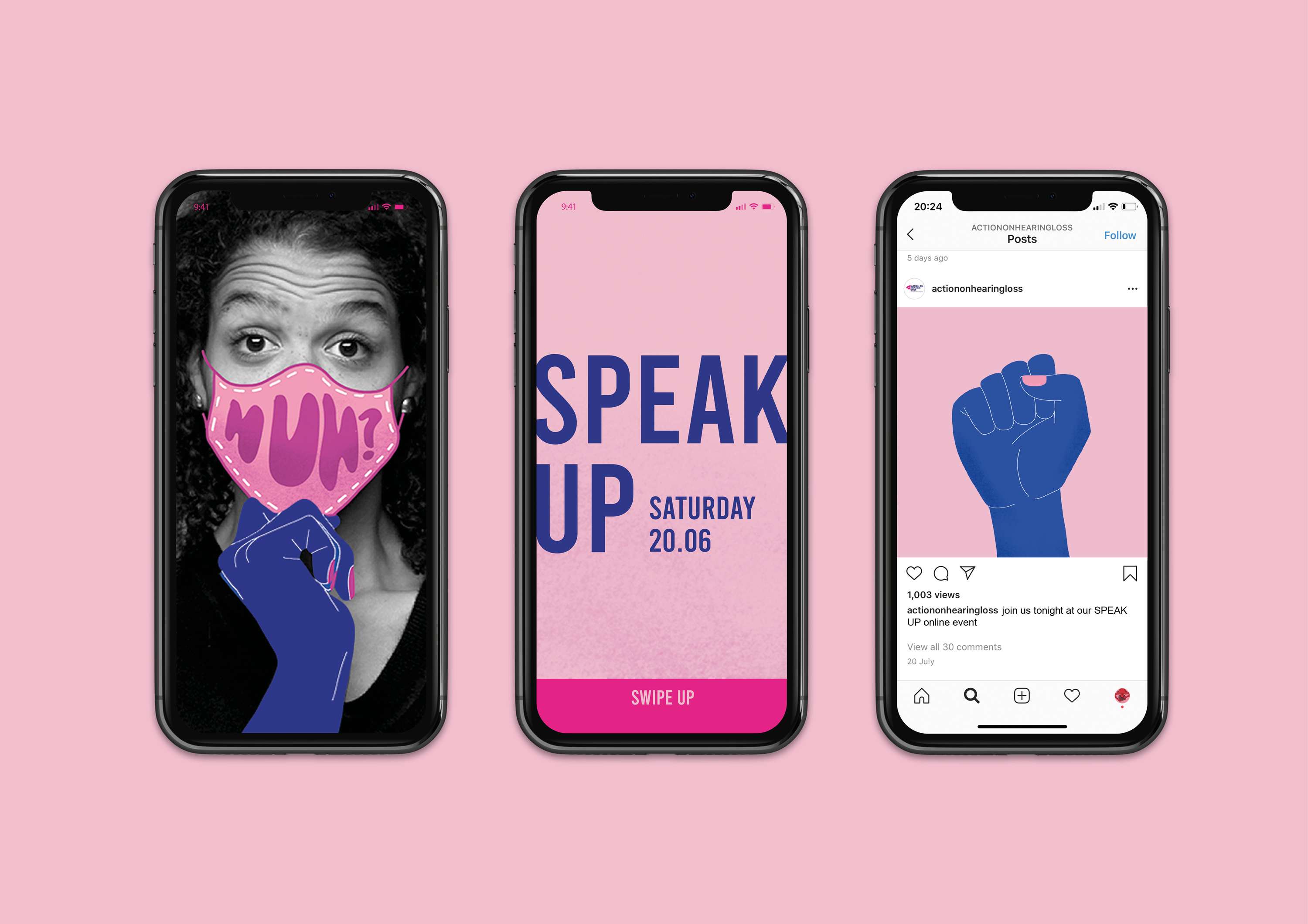 Action on hearing loss by Natalie Sadie Alves