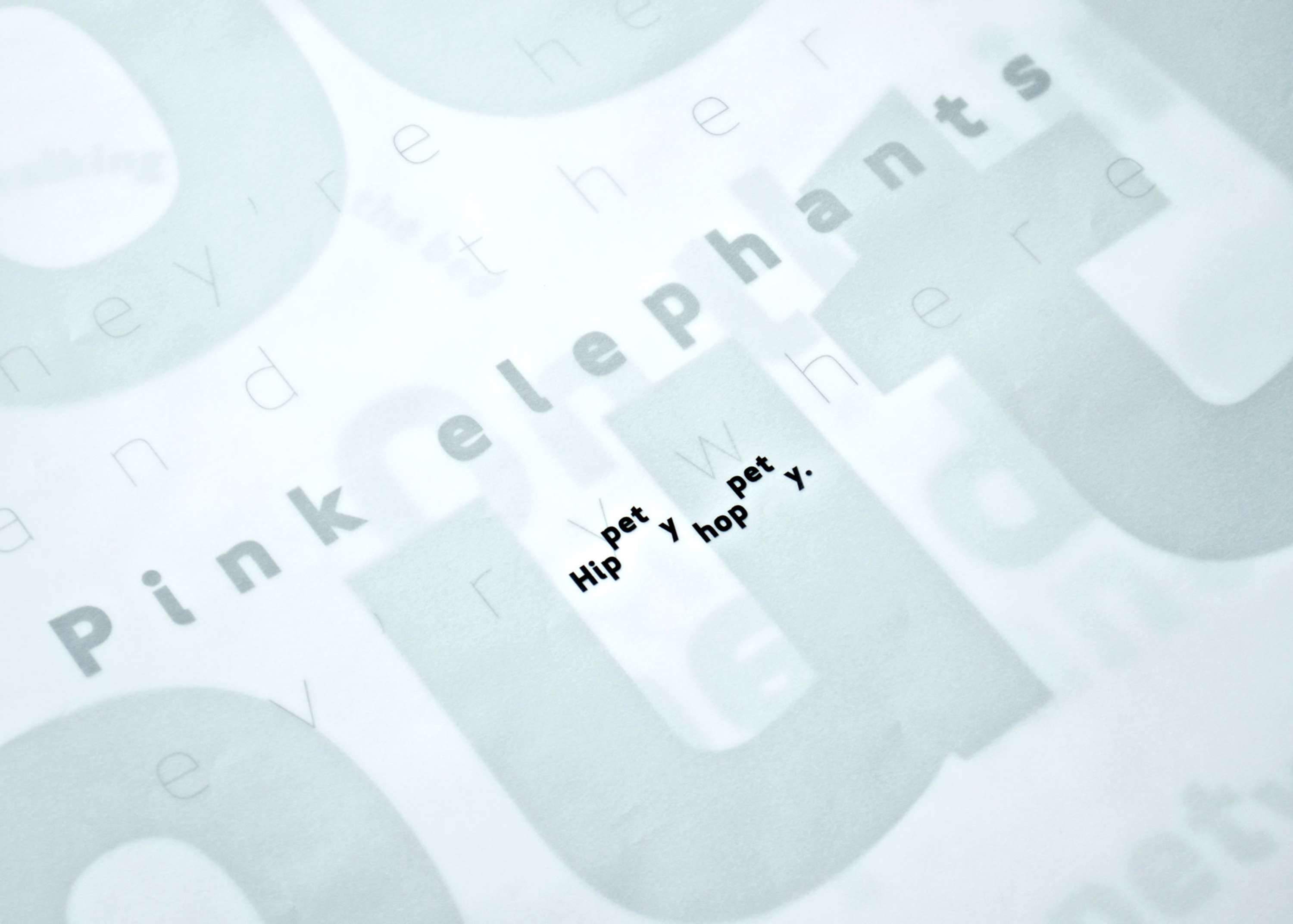 Pink Elephants by Sarah Kettle